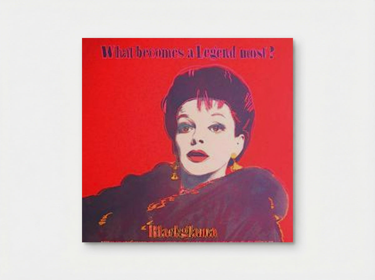 Blackglama (Judy Garland) - Andy Warhol - Poster