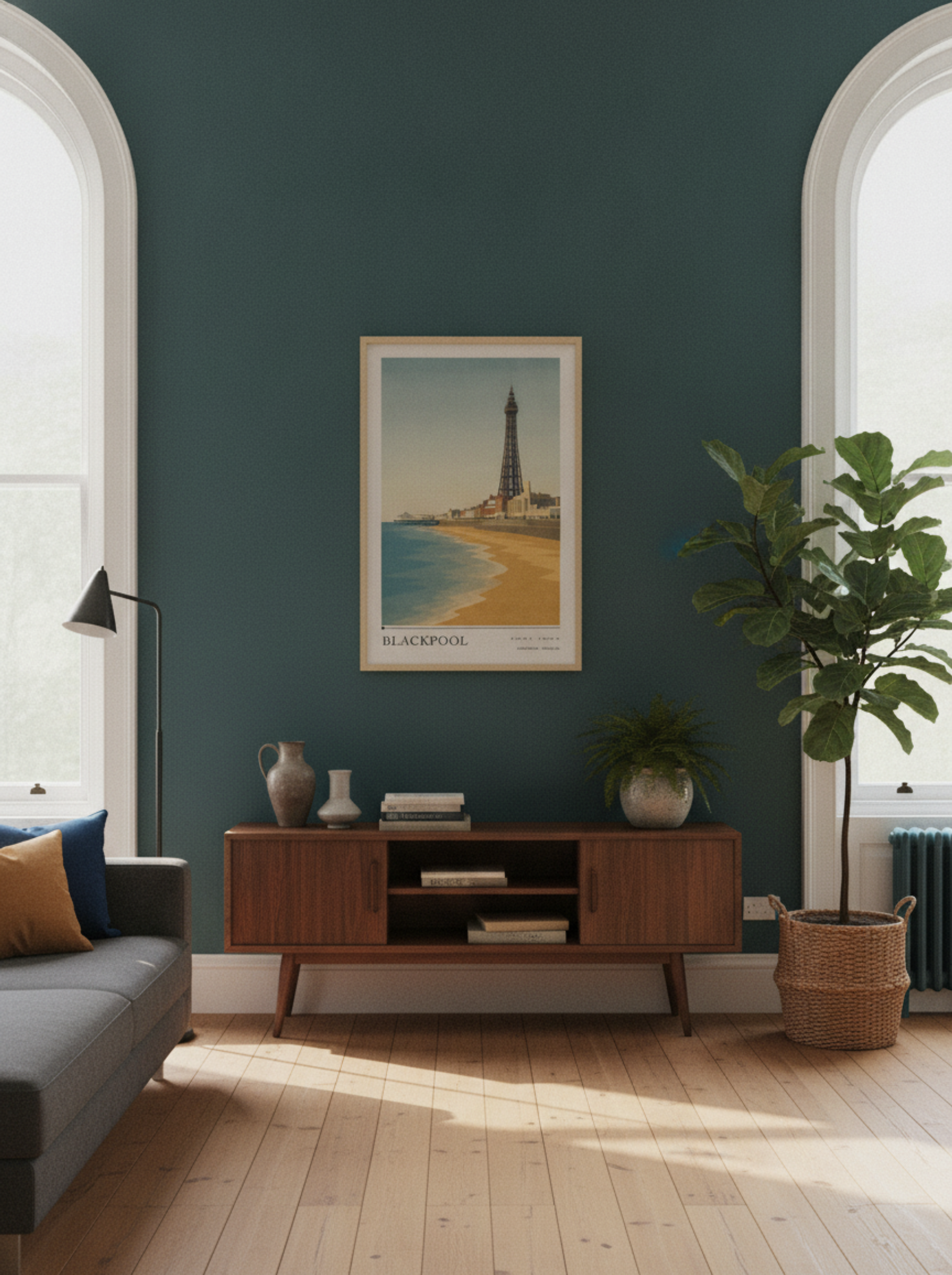 Blackpool Lancashire Travel Poster - Lifestyle