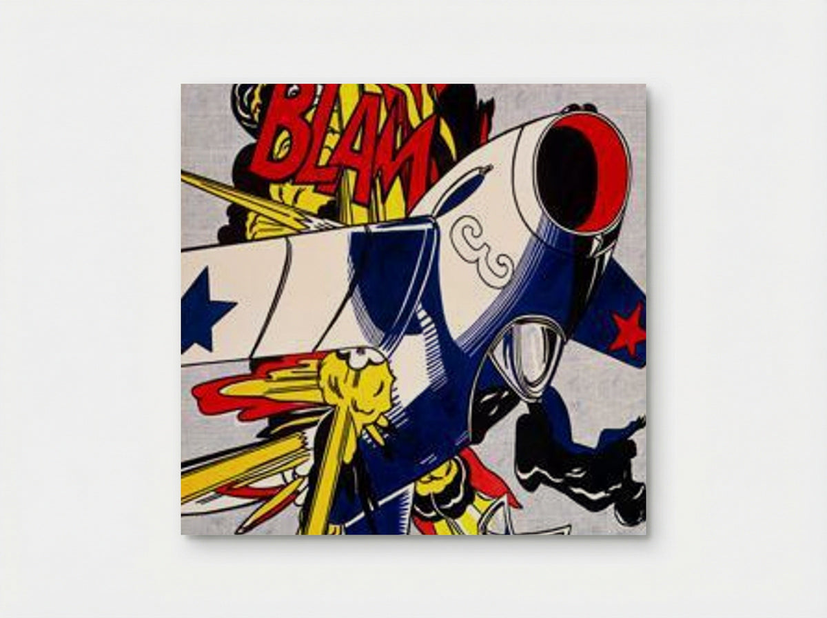Blam - Roy Lichtenstein - Poster