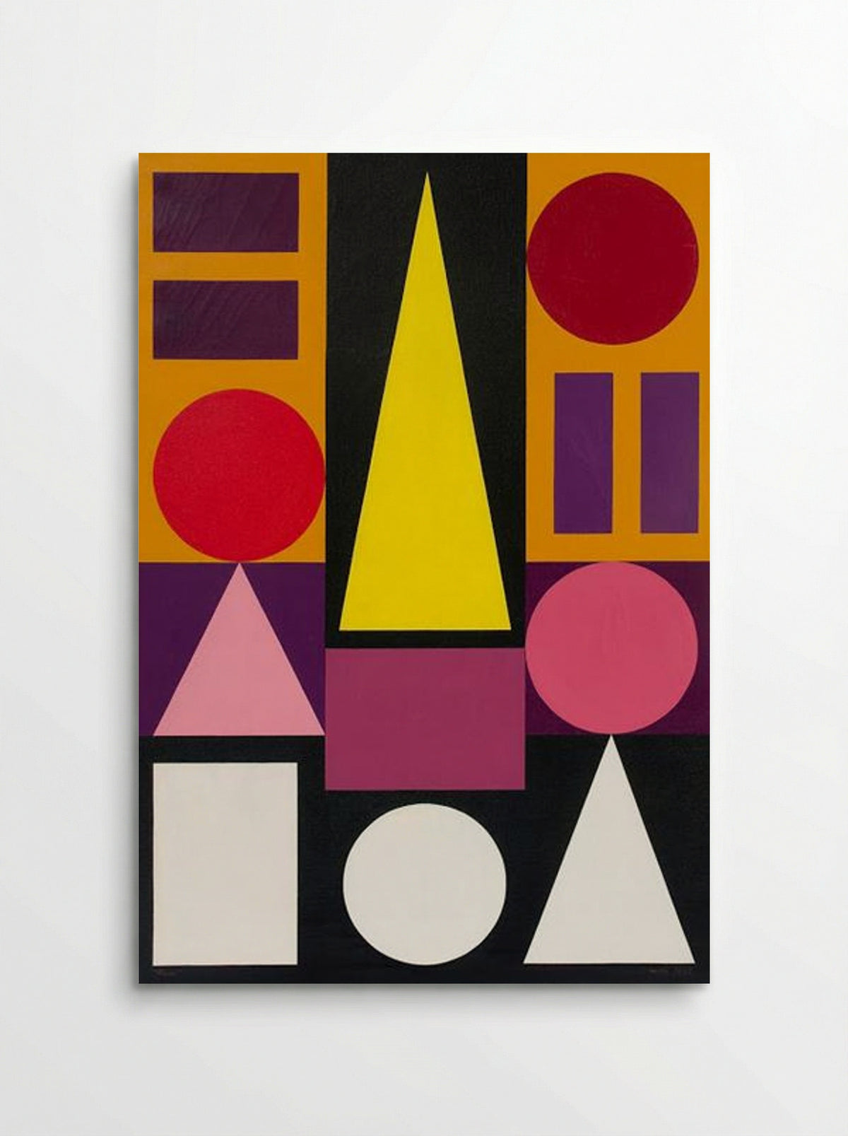 Blanc - Auguste Herbin - Poster
