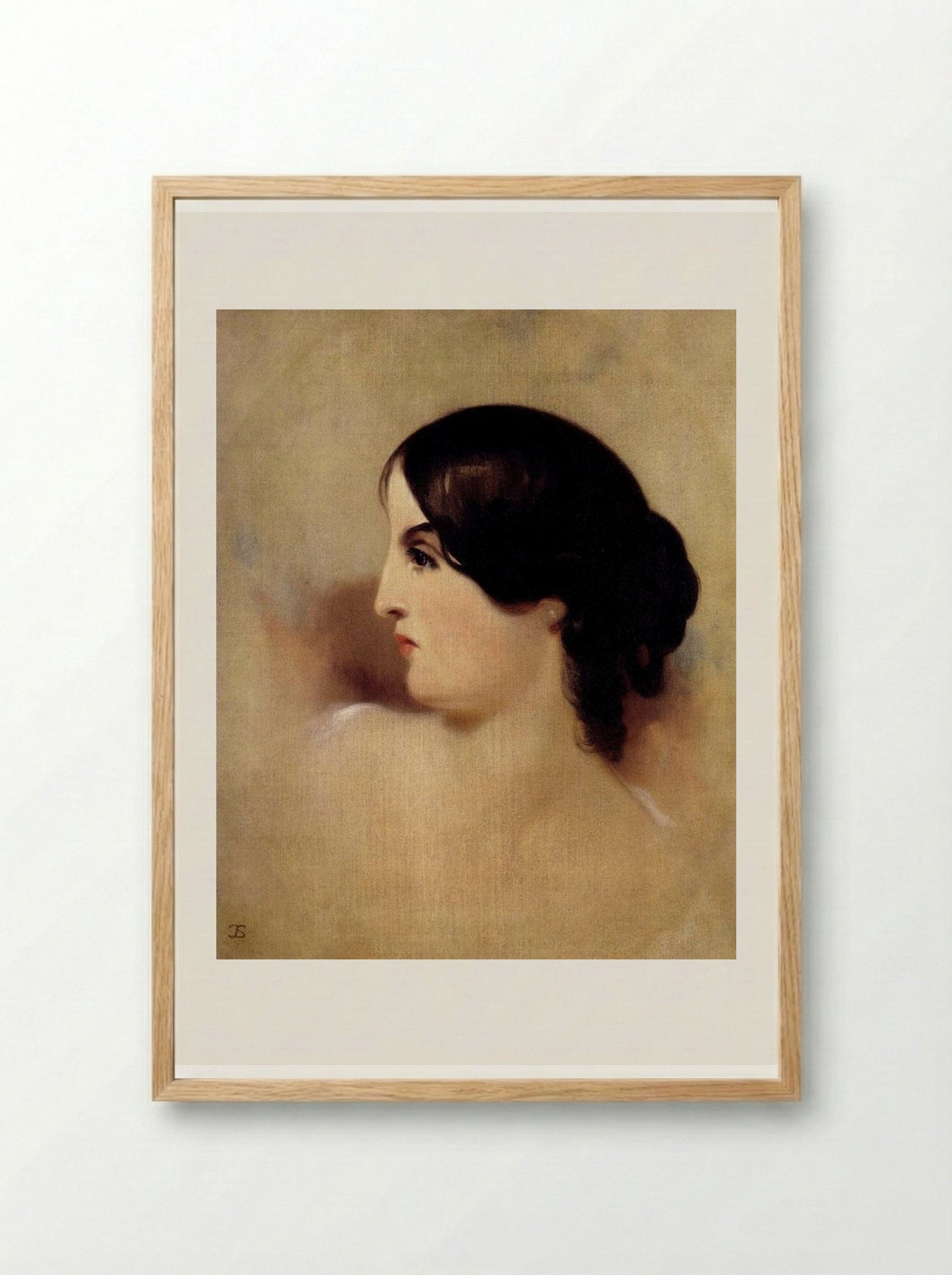 Blanch Sully - Thomas Sully - Framed Print Wood