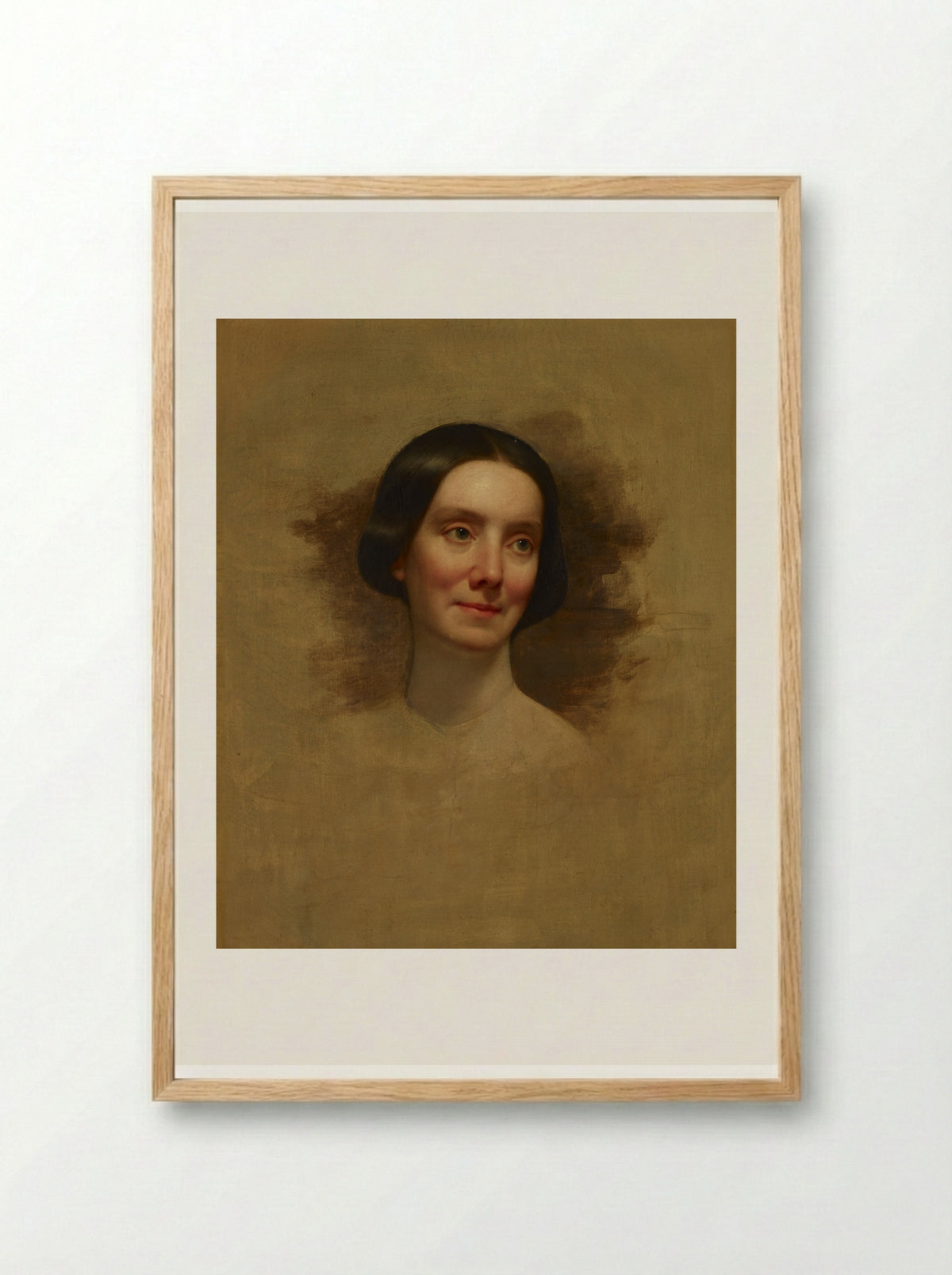 Blanche Sully - Thomas Sully - Framed Print Wood