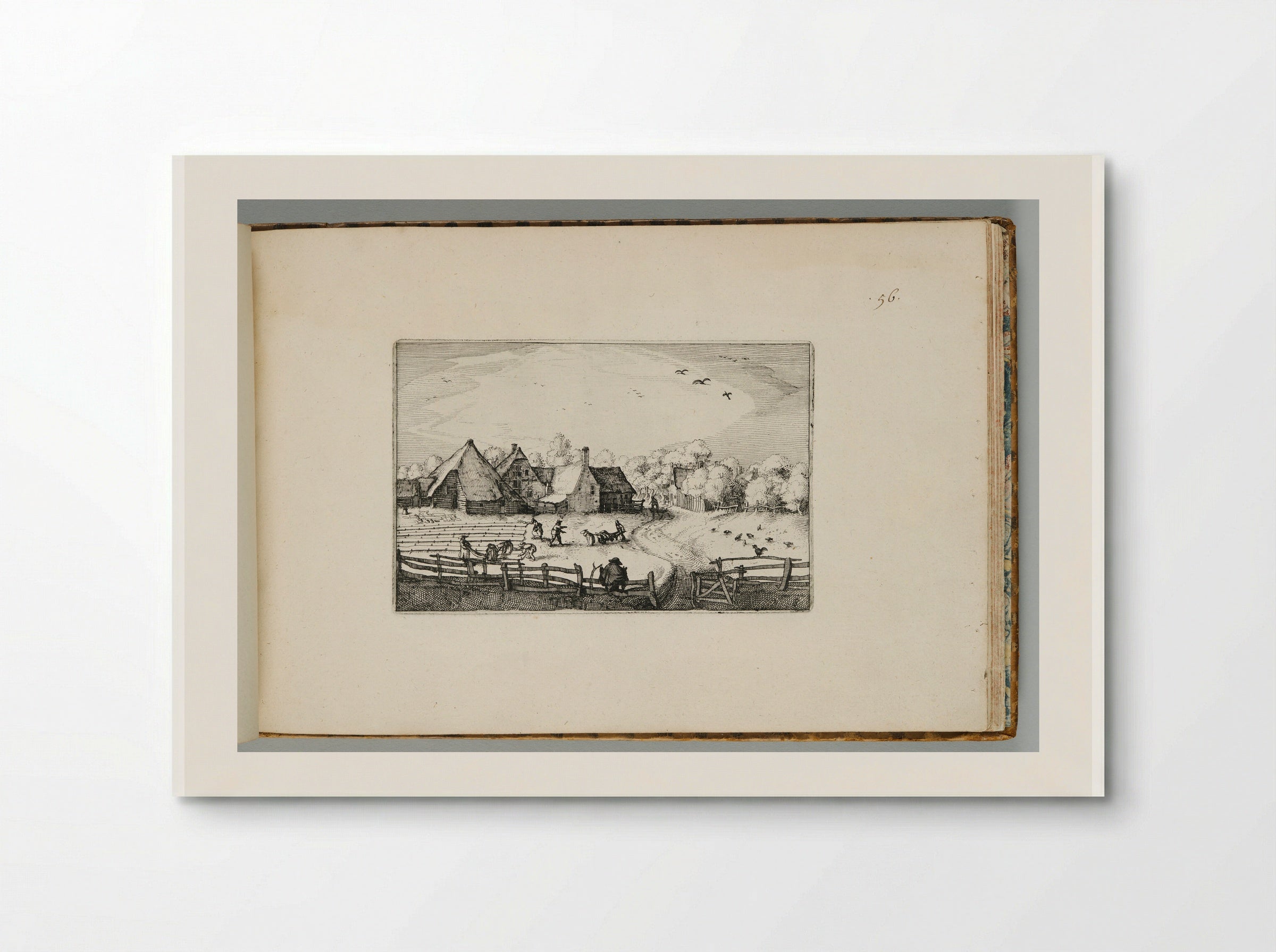 Bleaching-Fields near the Haarlemmer Hout - Claes Jansz. Visscher - Poster