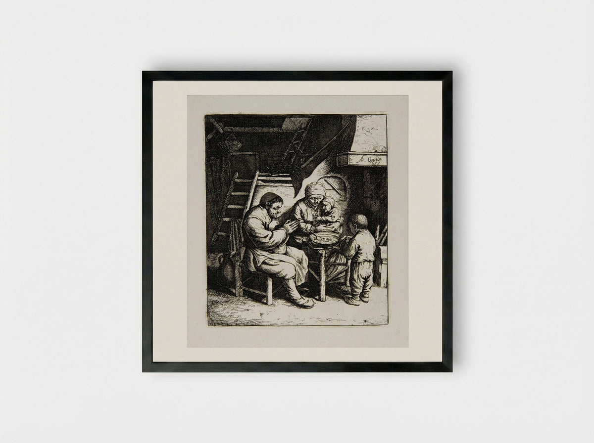 Blessing - David Deuchar - Framed Print Black