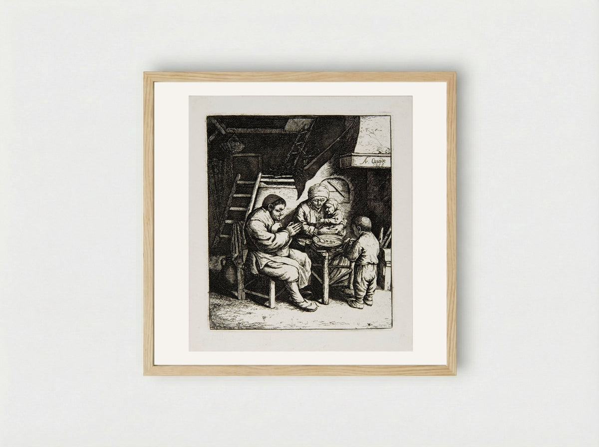 Blessing - David Deuchar - Framed Print Wood