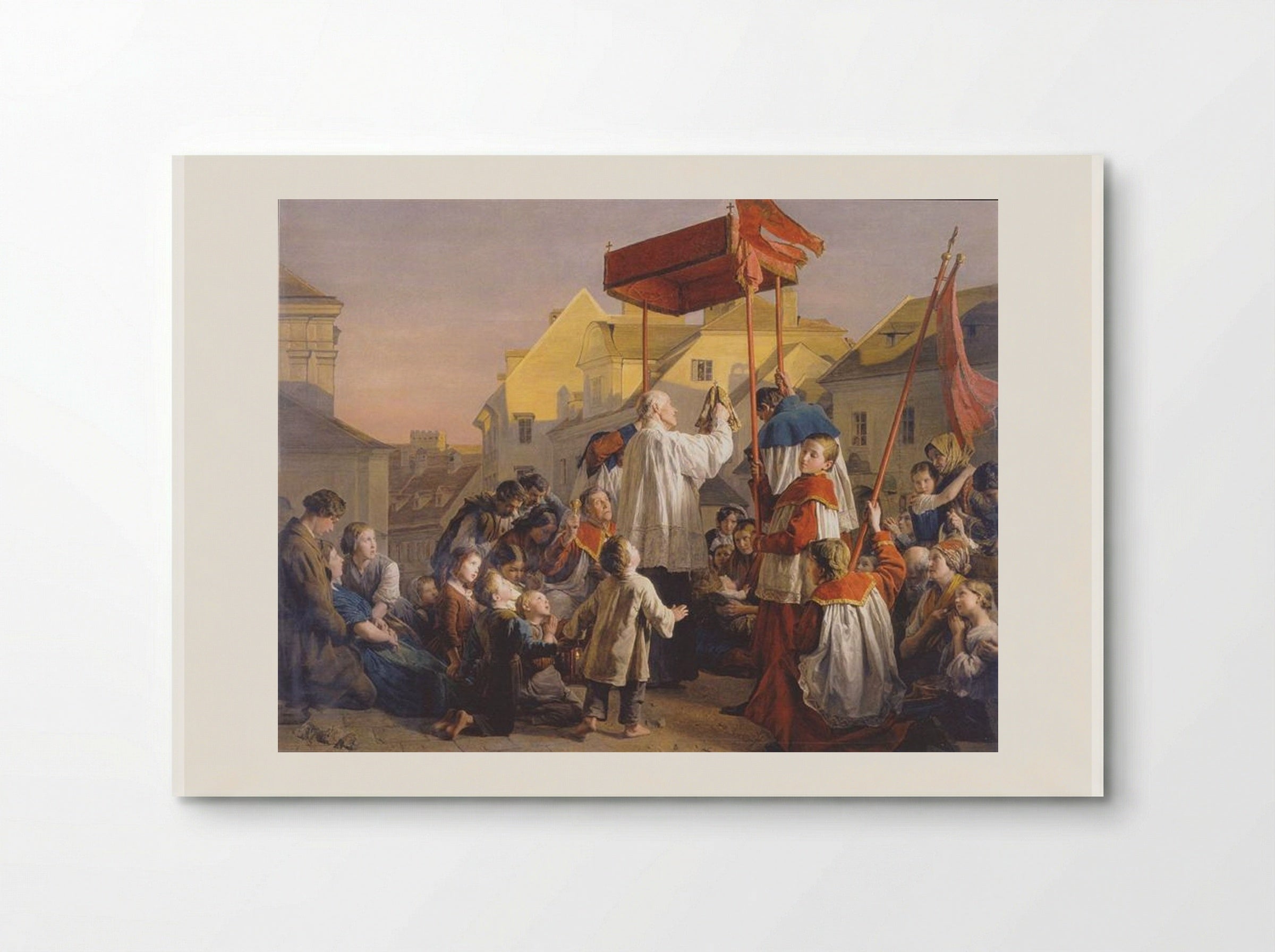 Blessing - Ferdinand Georg Waldmüller - Poster