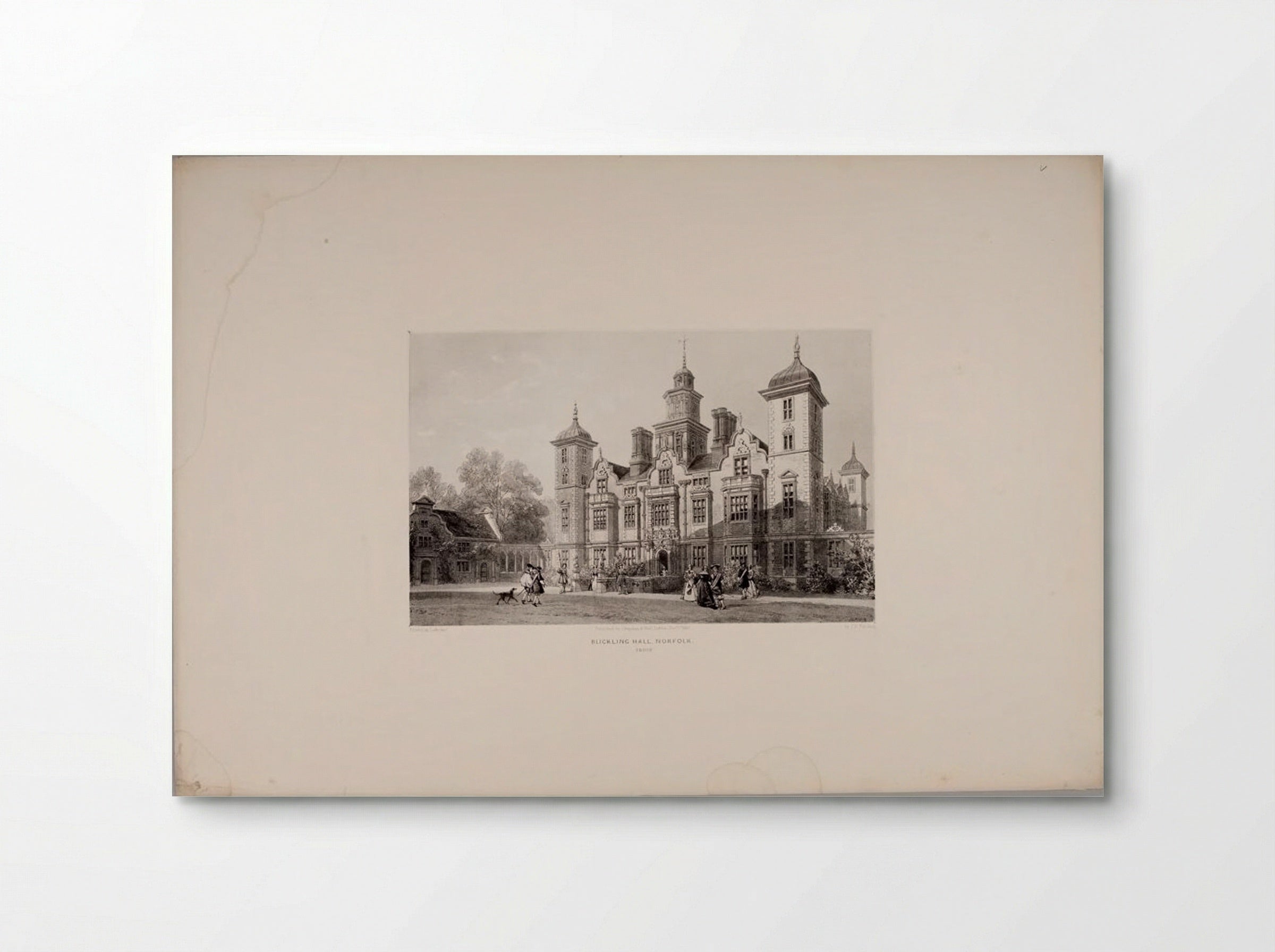Blickling Hall, Norfolk - James Duffield Harding - Poster