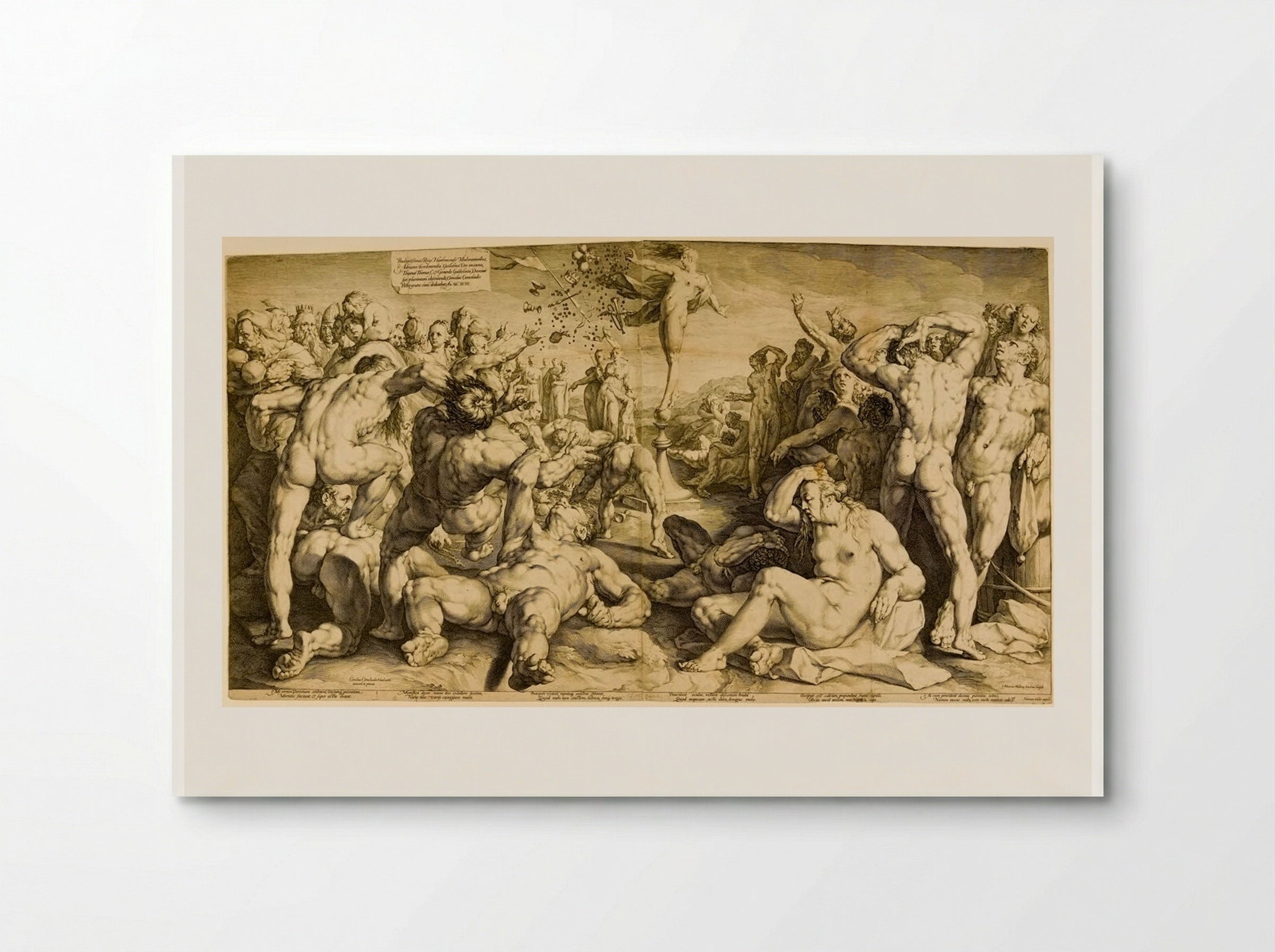 Blind Fortune Distributing Gifts - Jan Harmensz. Muller - Poster