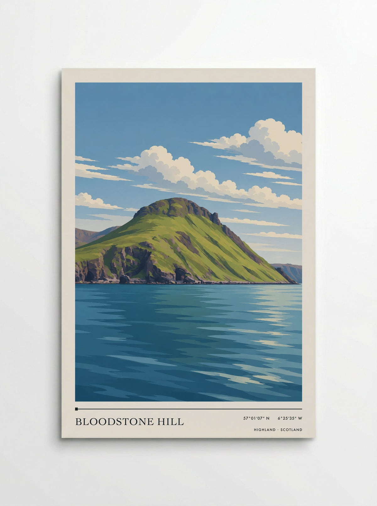 Bloodstone Hill, Highland | Travel Poster - Poster