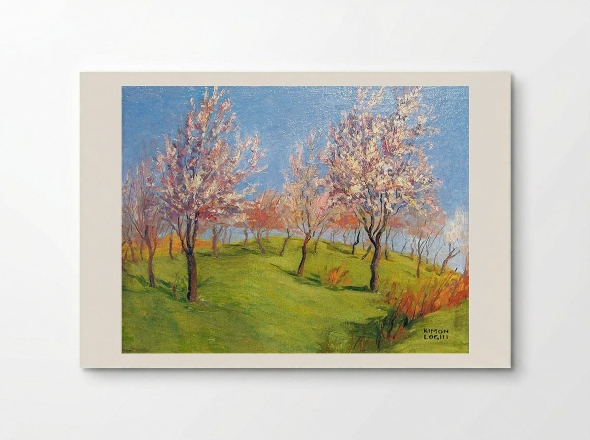 Blooming Apple Trees - Kimon Loghi - Poster