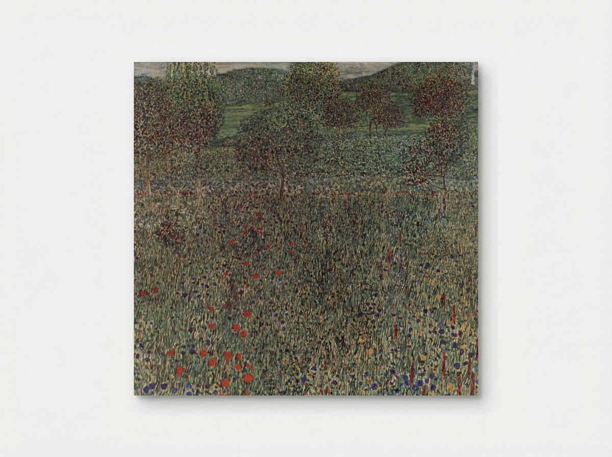 Blooming Meadow - Gustav Klimt - Poster