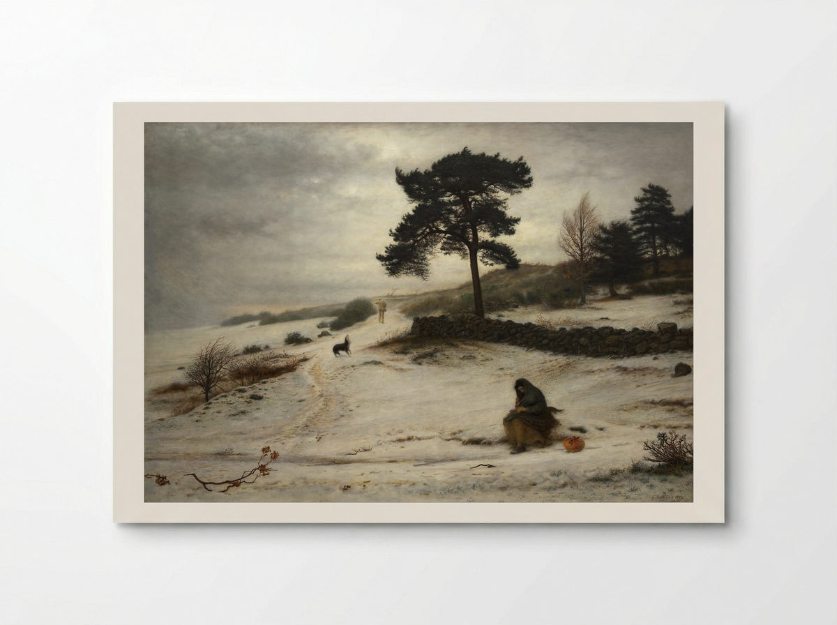 Blow, Blow, Thou Winter Wind - John Everett Millais - Poster