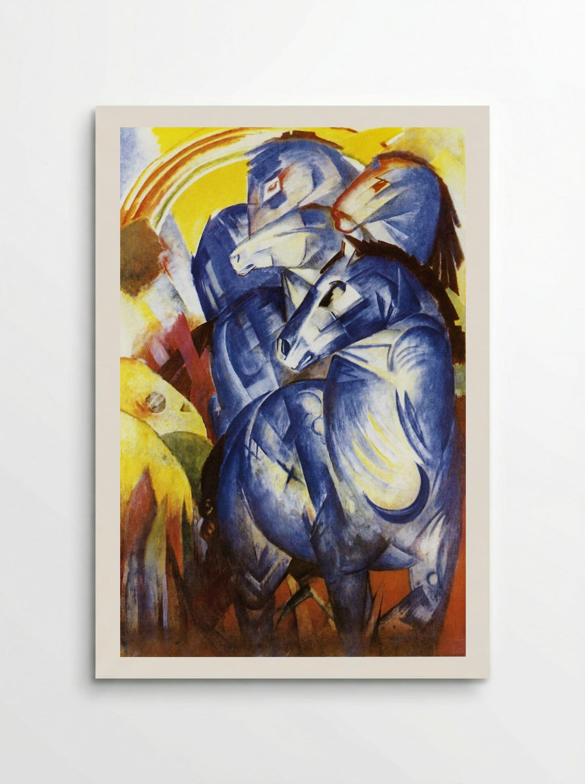 Blue Horses - Franz Marc - Poster