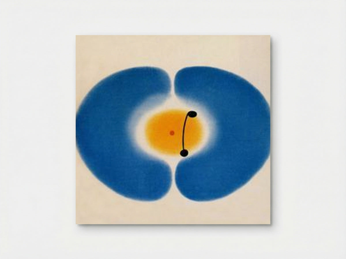 Blue Mandala - Victor Pasmore - Poster