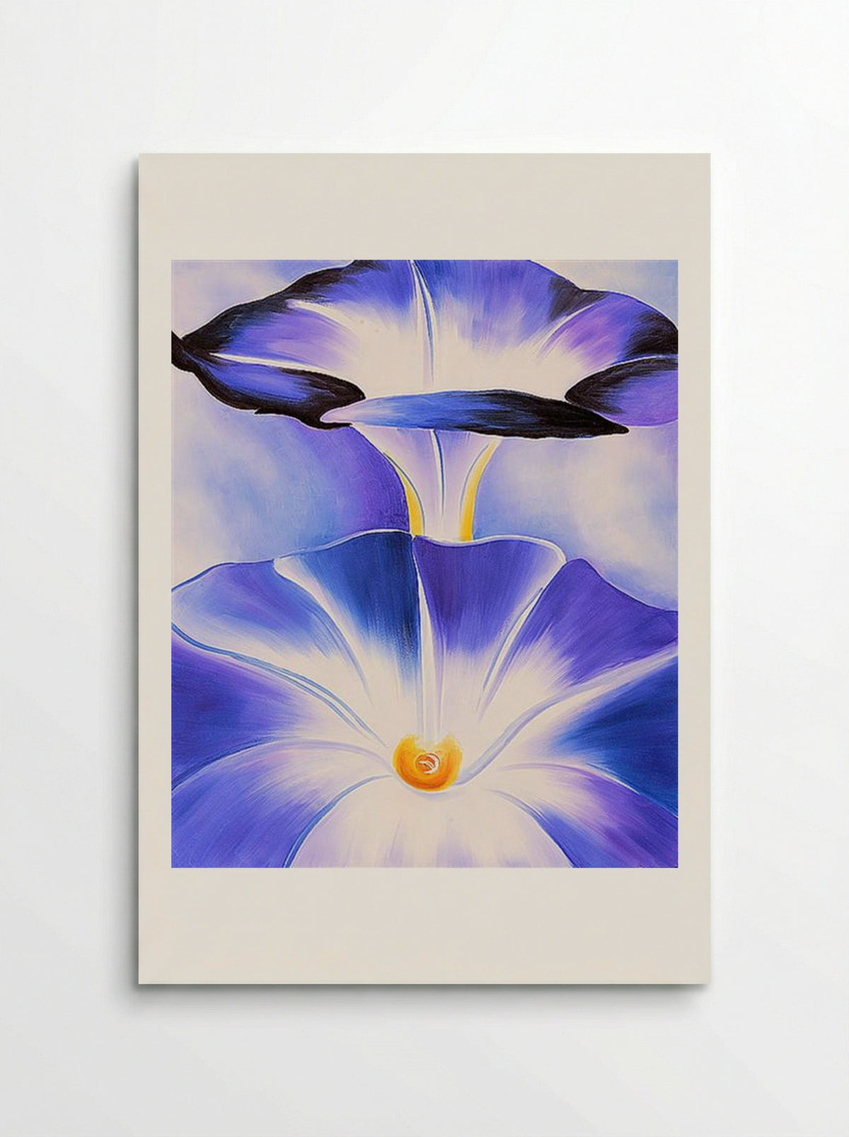Blue Morning Glories - Georgia O'Keeffe - Poster