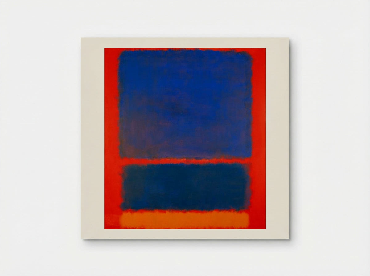 Blue, Orange, Red - Mark Rothko - Poster
