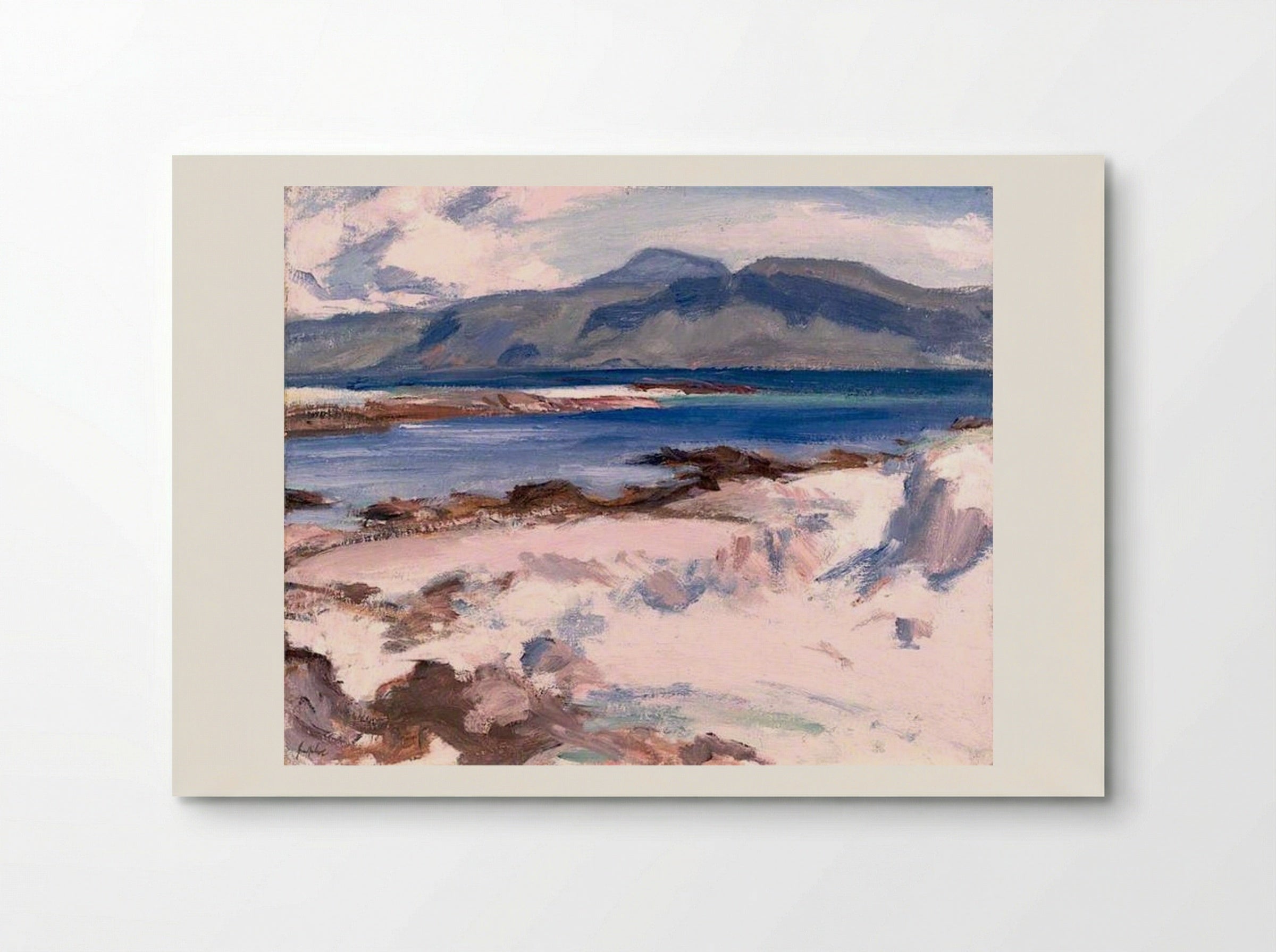 Blue Sea, Iona - Samuel Peploe - Poster