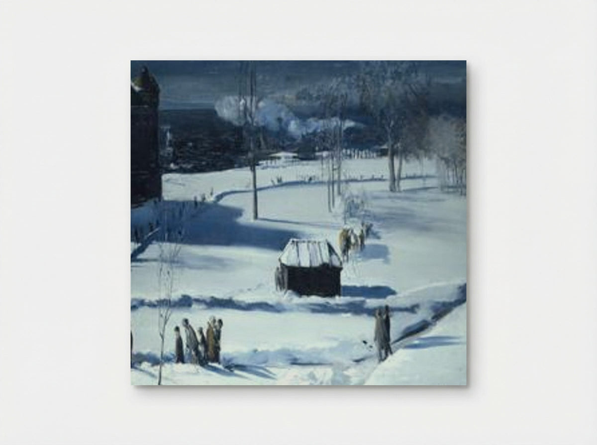 Blue Snow, The Battery - George Bellows - Poster