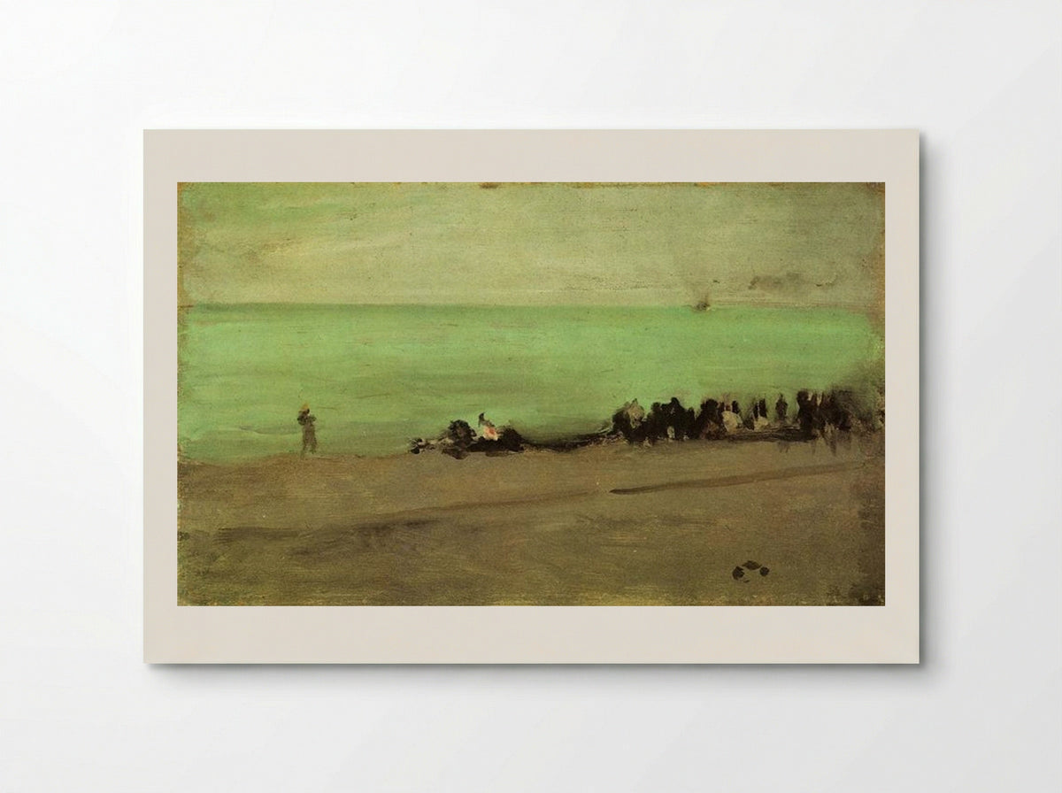 Blue and Silver: Boat Entering Pourville - James McNeill Whistler - Poster