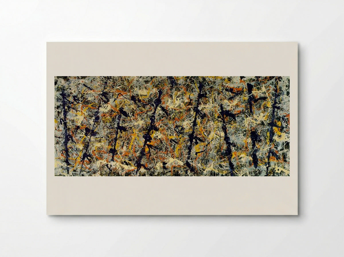Blue poles (Number 11) - Jackson Pollock - Poster