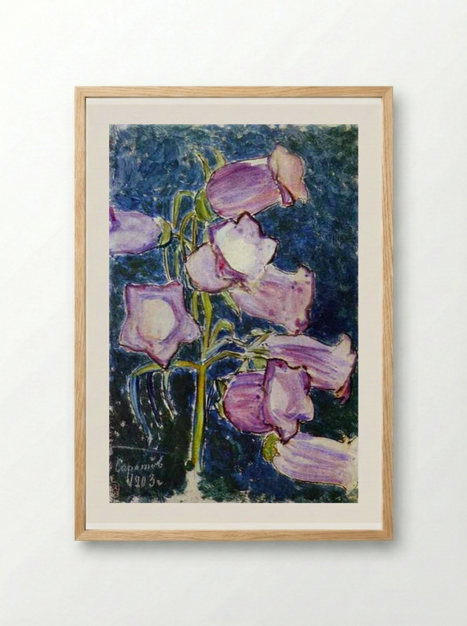 Bluebells - Victor Borisov-Musatov - Framed Print Wood