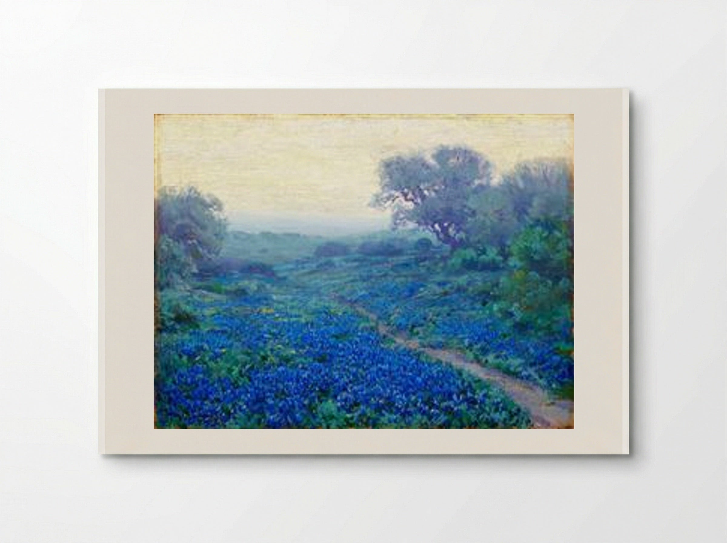 Bluebonnets at Sunrise - Robert Julian Onderdonk - Poster