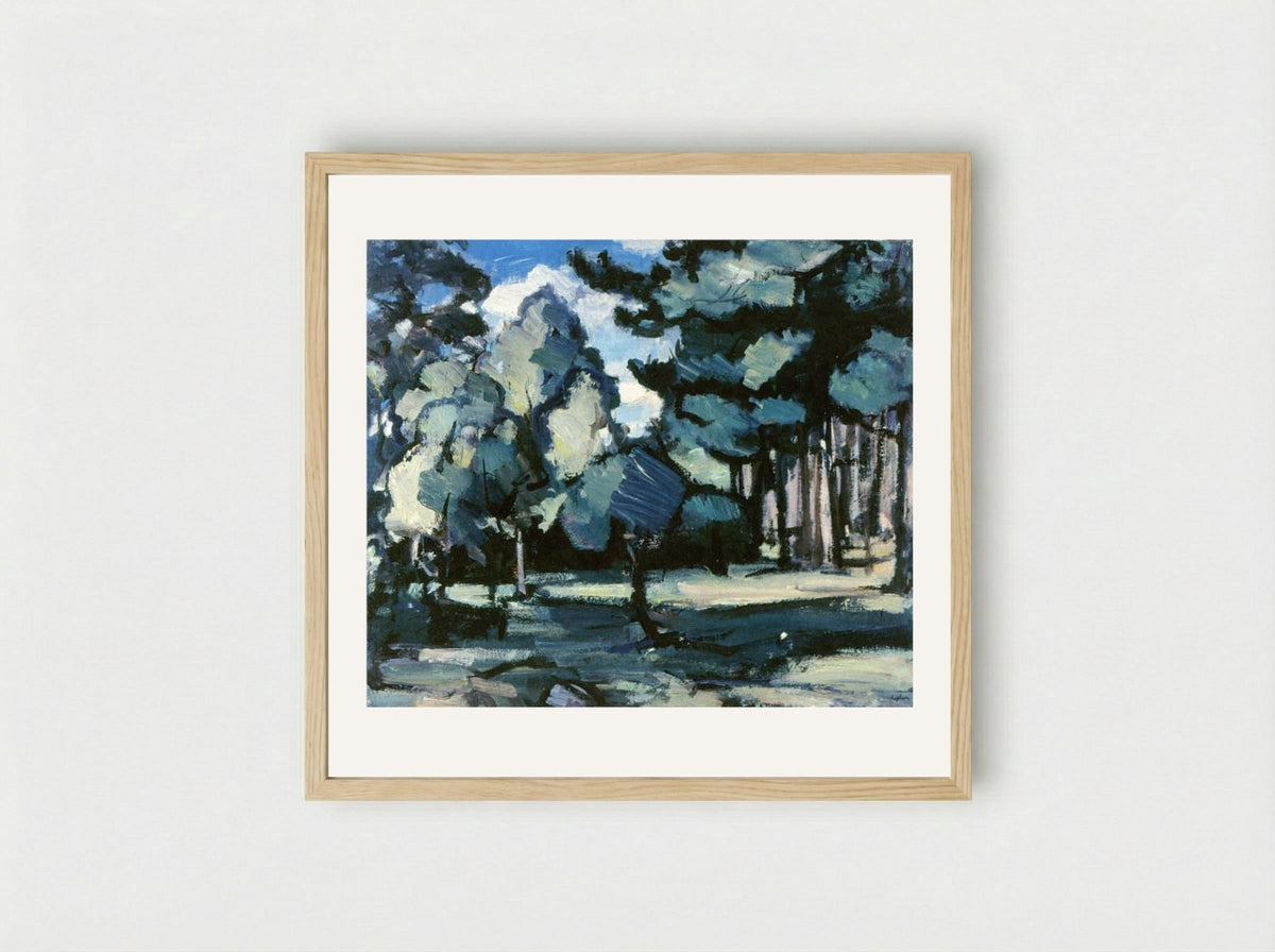 Boat of Garten - Samuel Peploe - Framed Print Wood