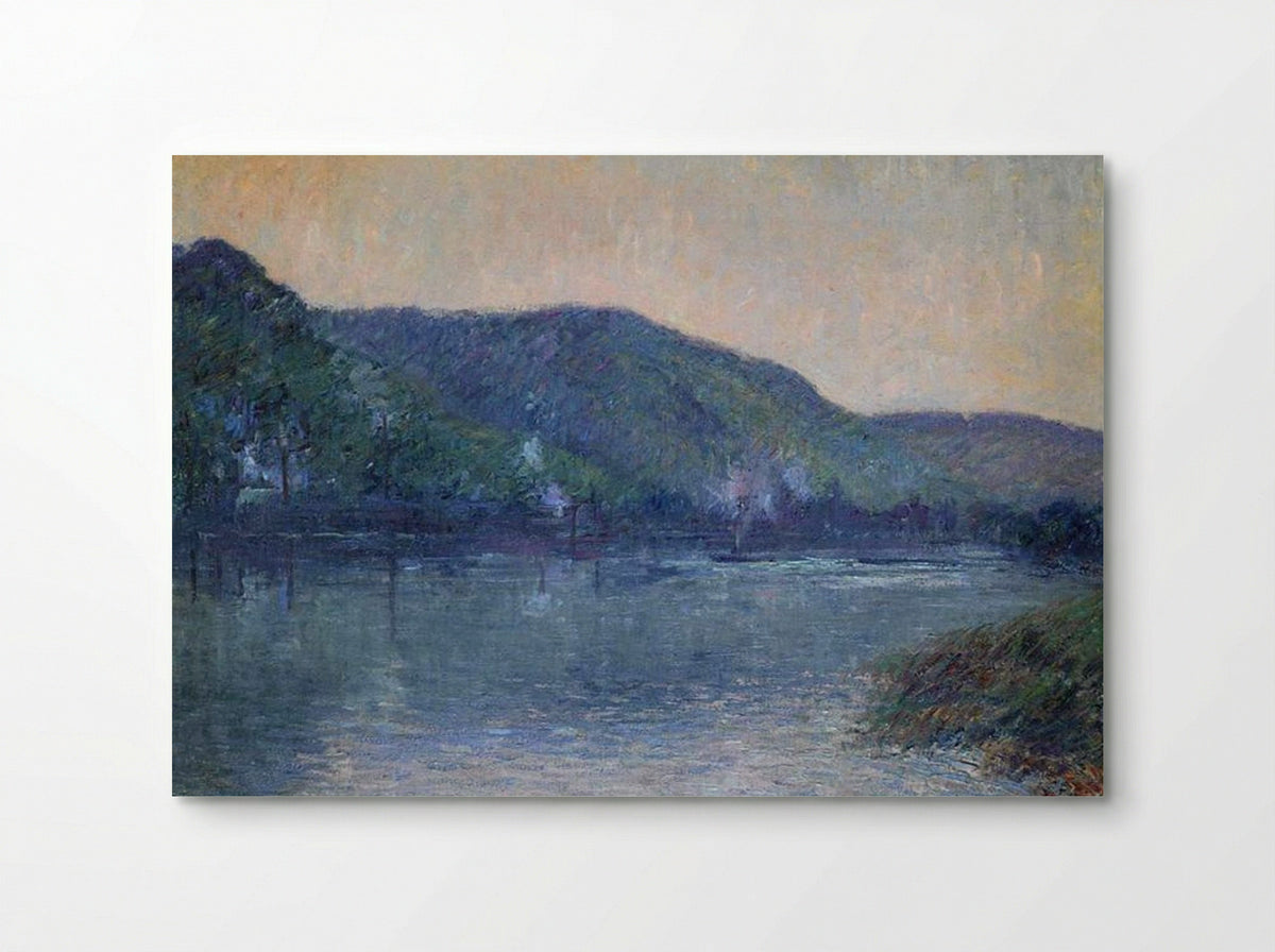 Boats on the Seine at Oissel - Gustave Loiseau - Poster
