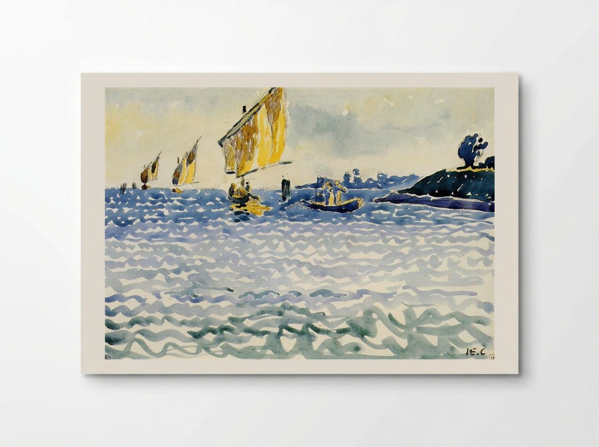 Boats - Henri-Edmond Cross - Poster