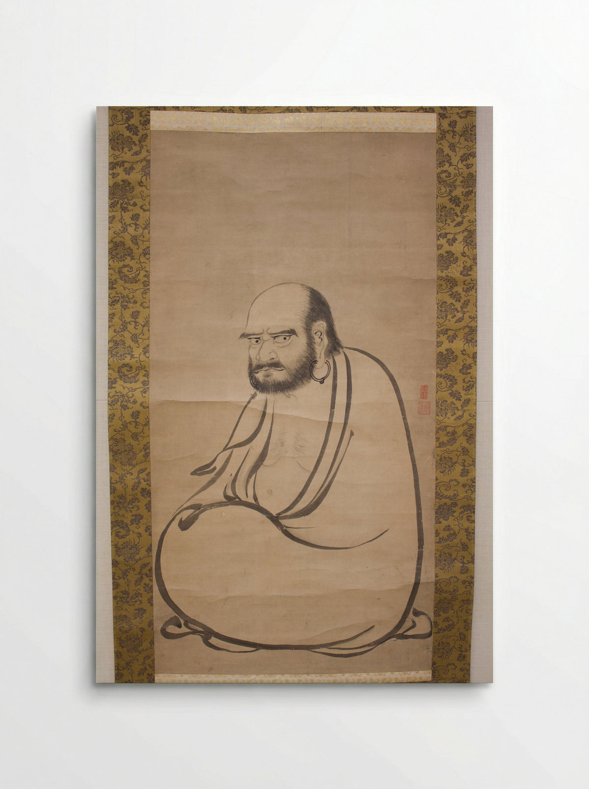 Bodhidharma (Daruma) - Kano Sanraku - Poster