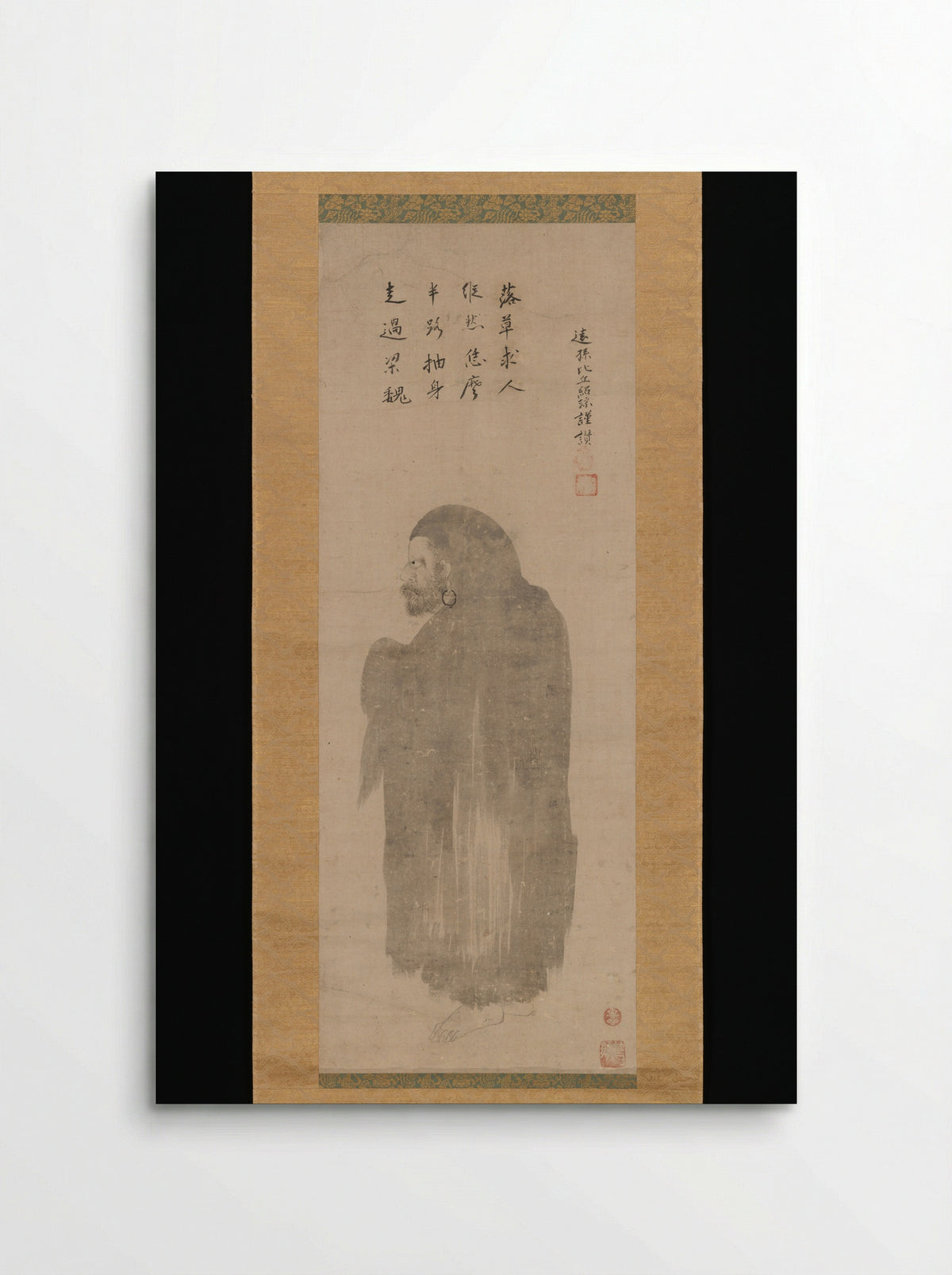 Bodhidharma - Unkoku Tōgan - Poster