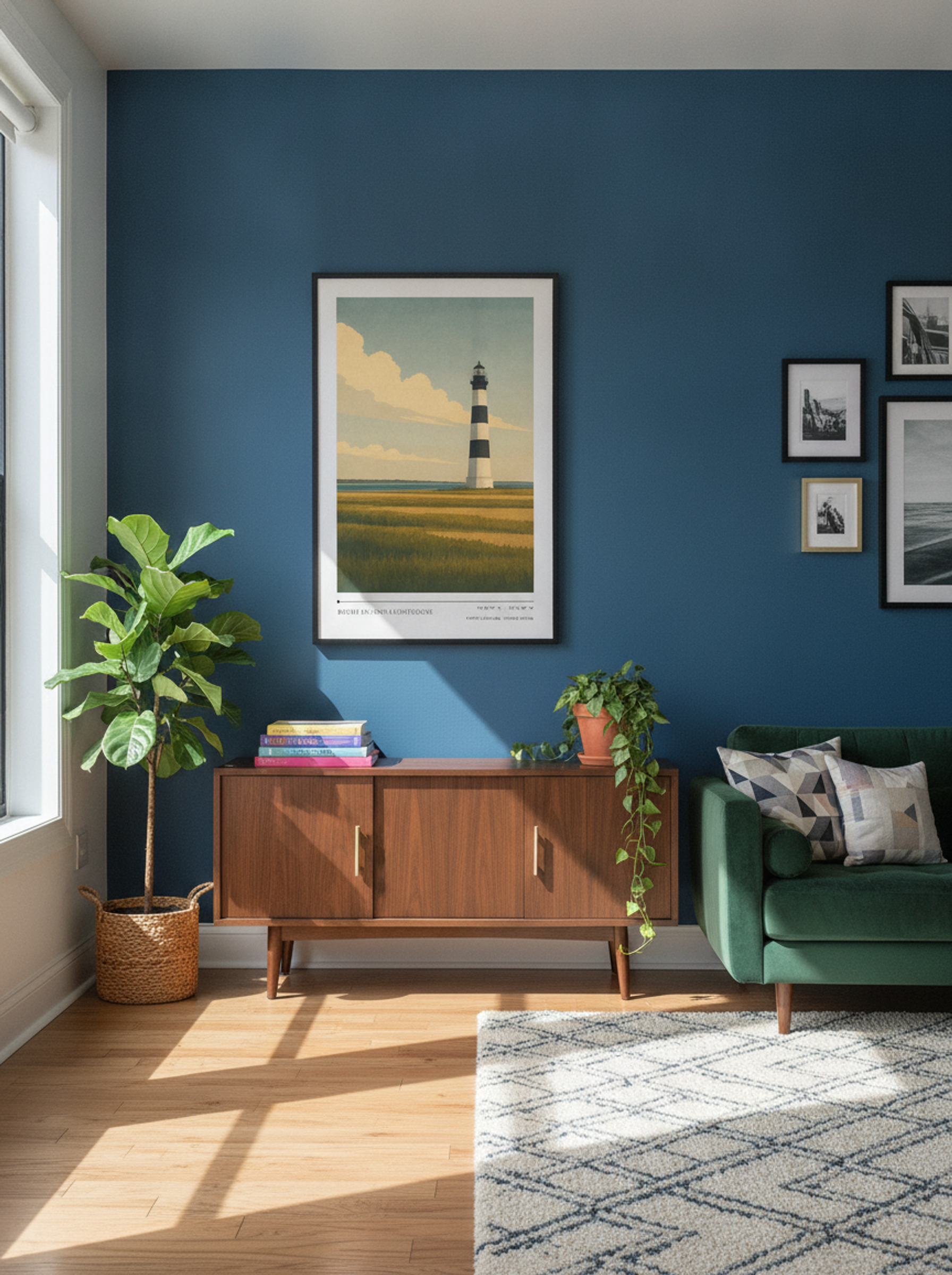 Bodie Island Lighthouse Travel Poster Artwork - Lifestyle