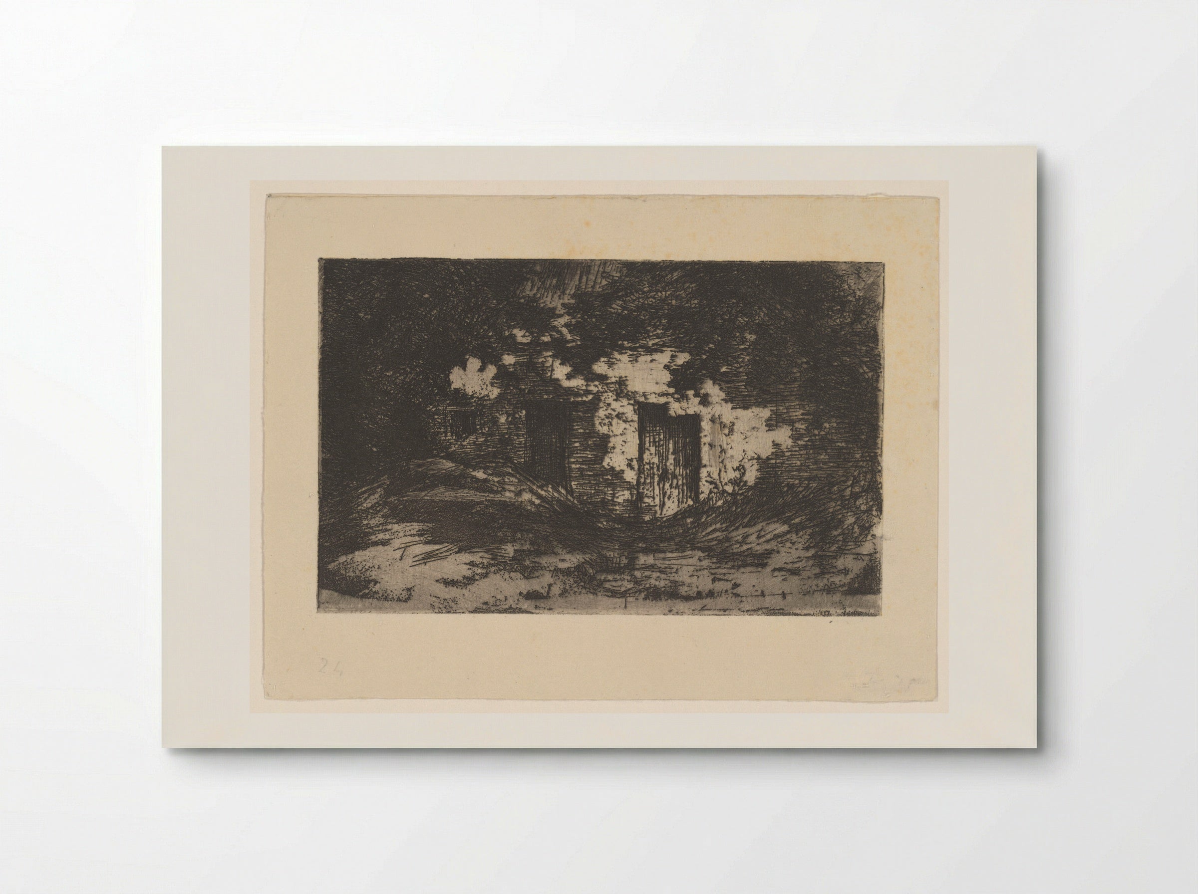 Boerderij (Farmhouse) - Philip Zilcken - Poster