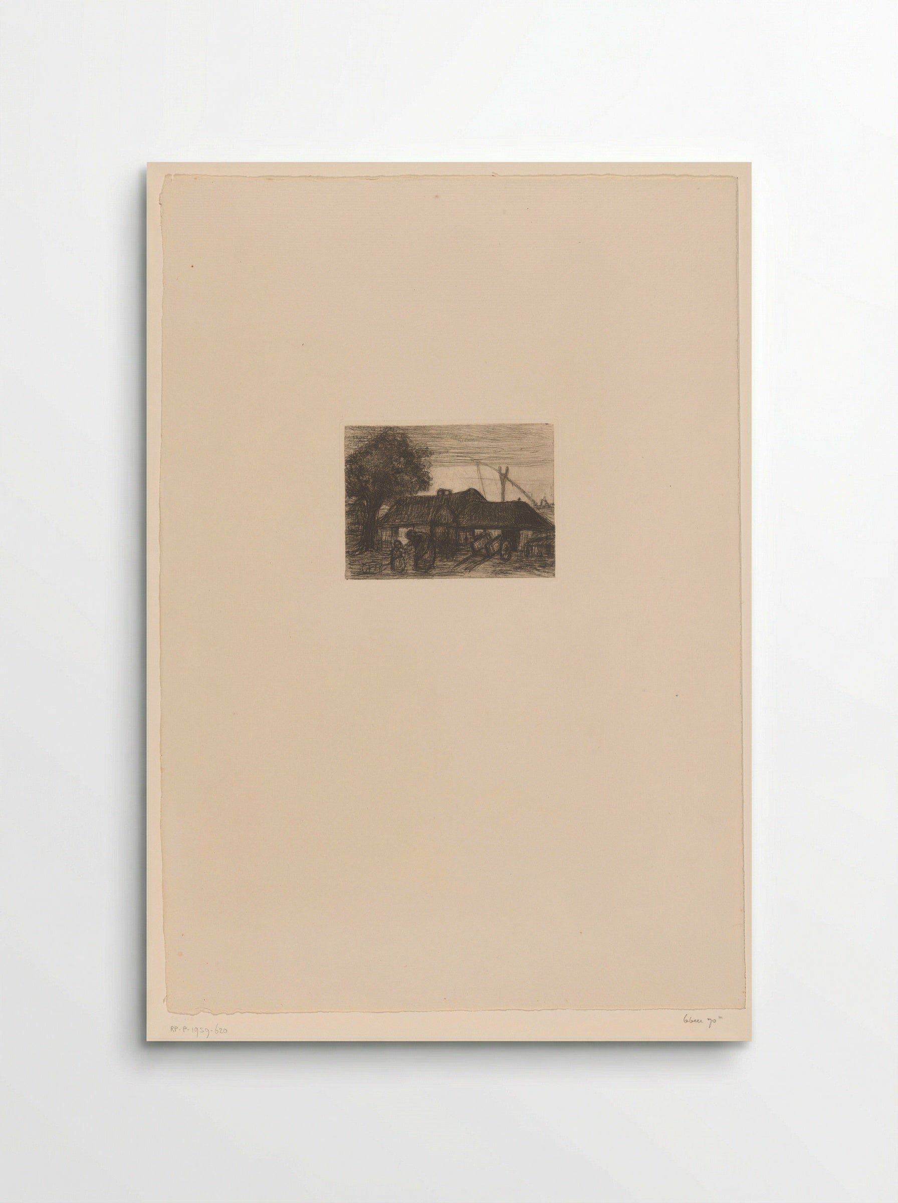 Boerderij in de Kempen - Jakob Smits - Poster