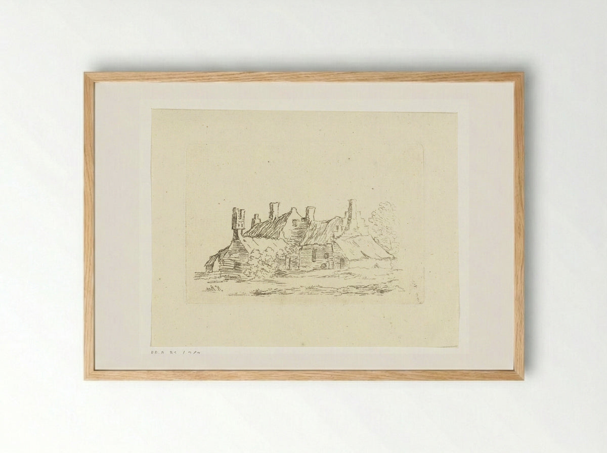 Boerderij - Nicolaas Box - Framed Print Wood