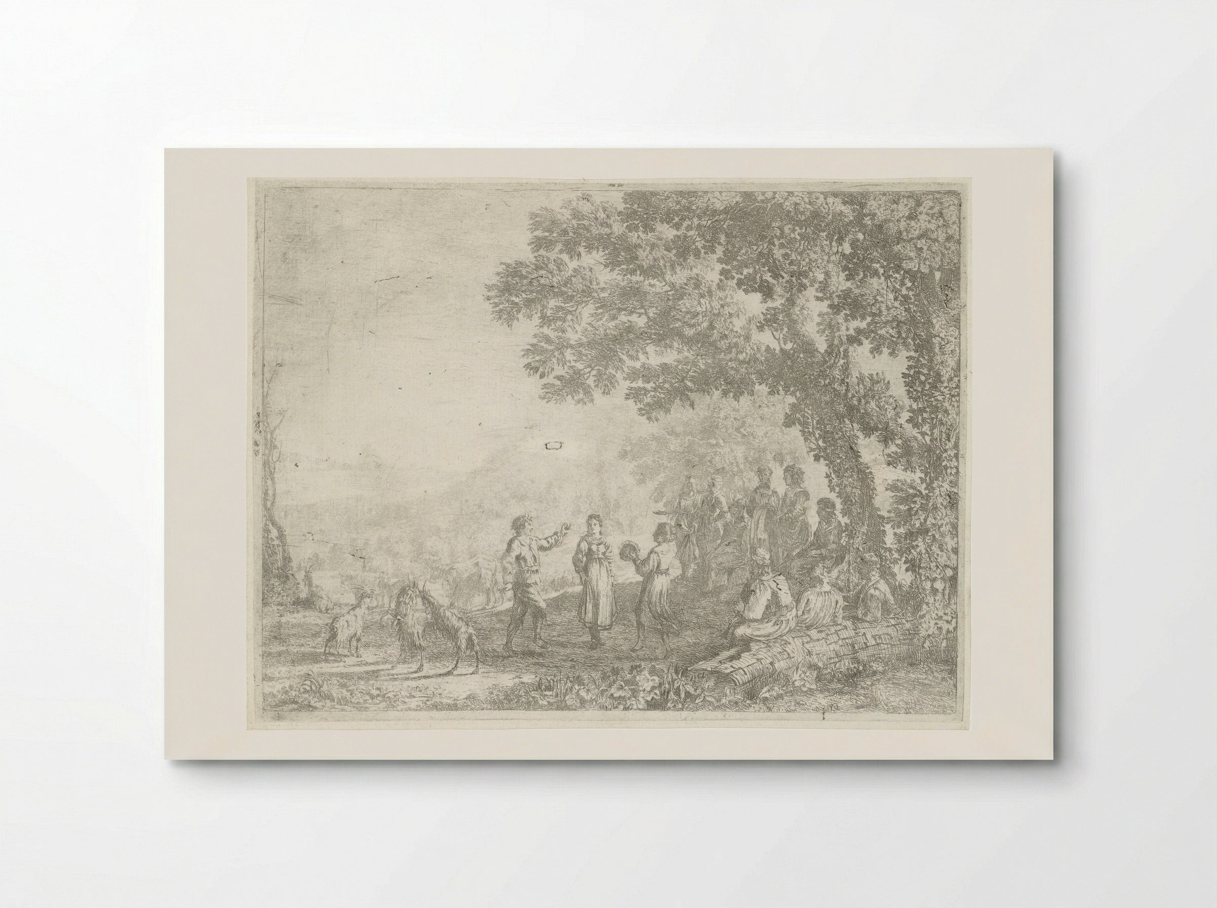 Boerendans - Claude Lorrain - Poster