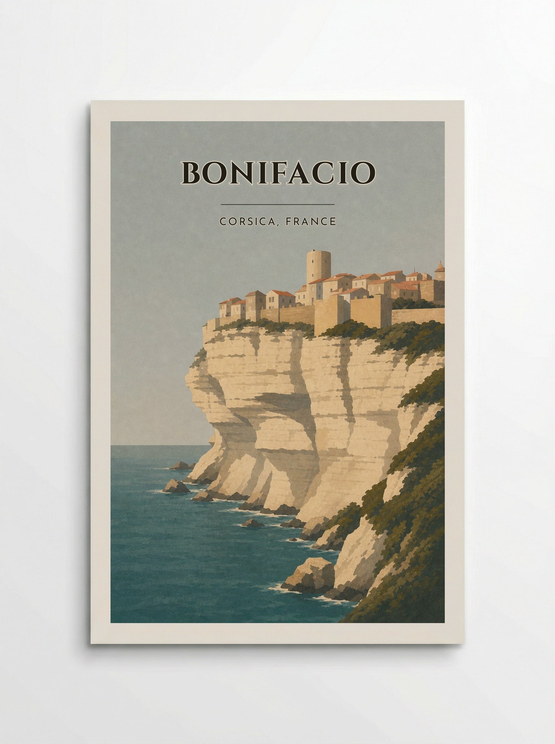 Bonifacio Travel Poster Artwork - Poster