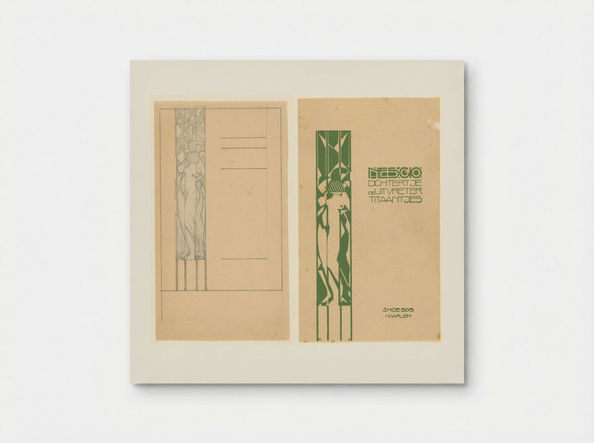 Book Cover Design for Nescio - Reijer Stolk - Poster