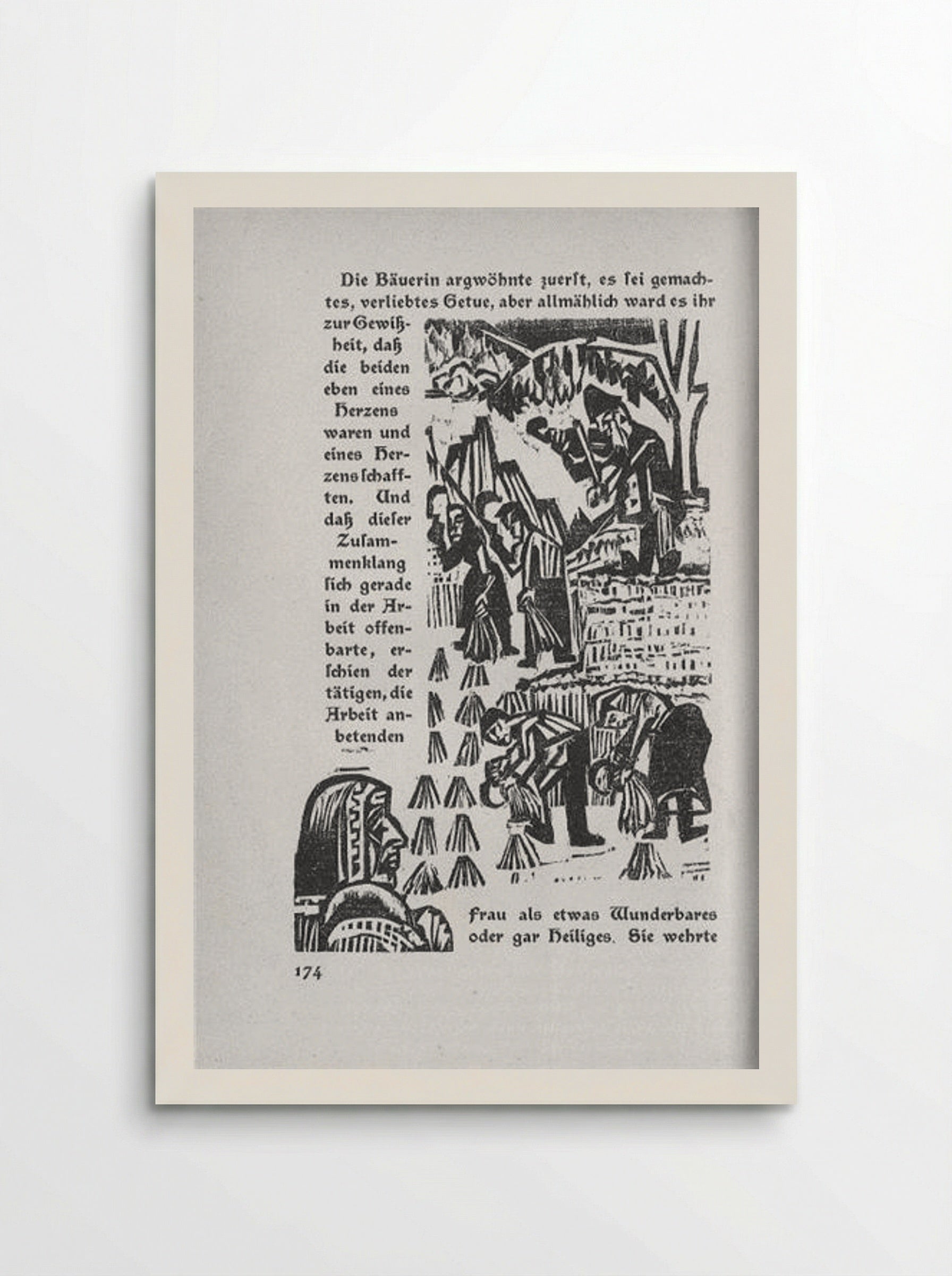 Book Illustration Side of the Military Road - Ernst Ludwig Kirchner - Poster
