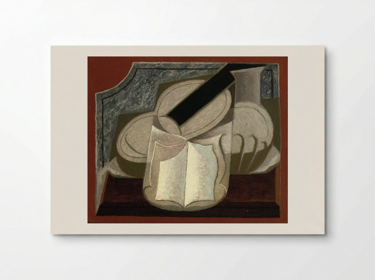Book and Guitar - Juan Gris - Poster