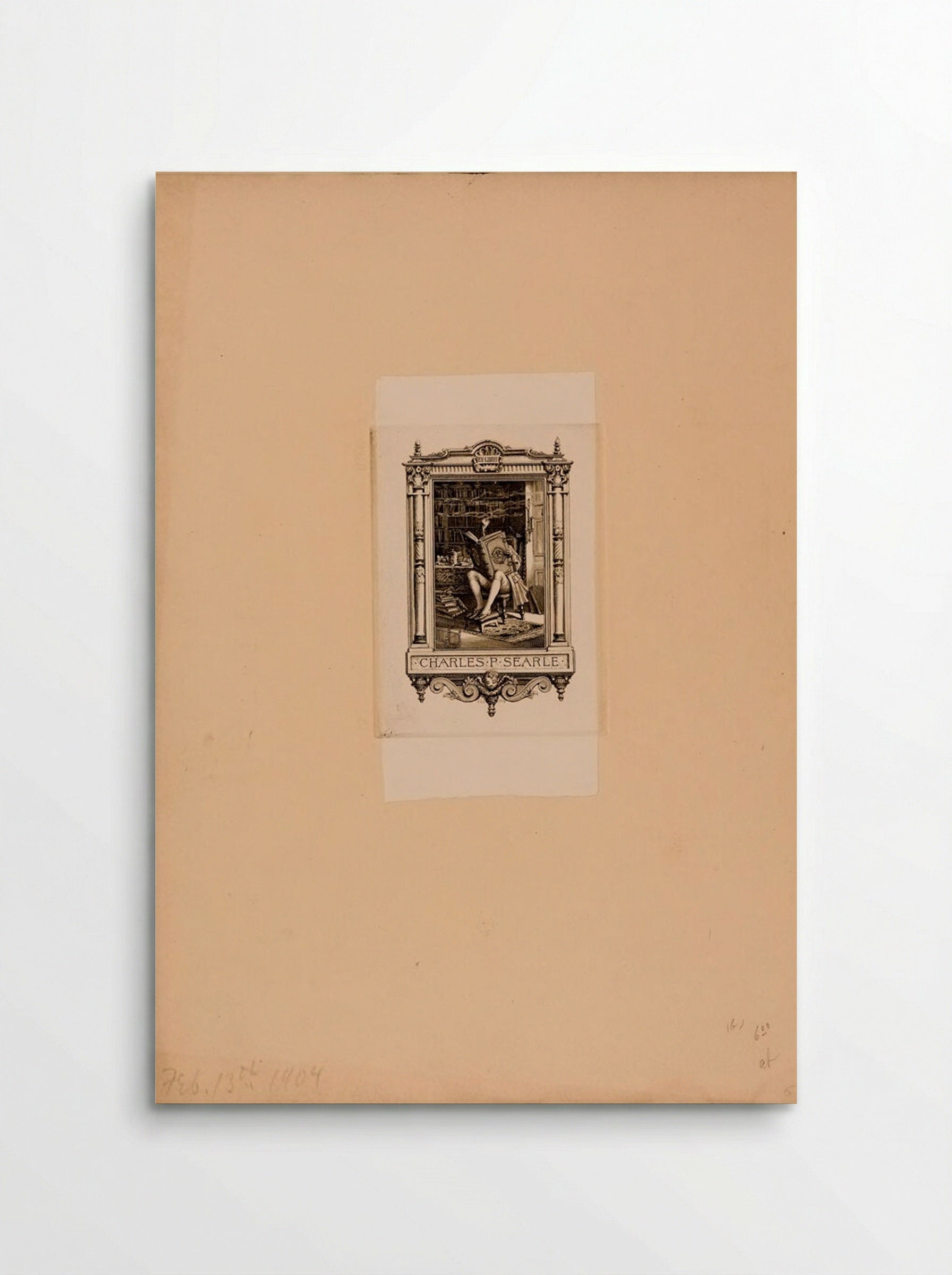 Bookplate of Charles P. Searle - Sidney L. Smith - Poster