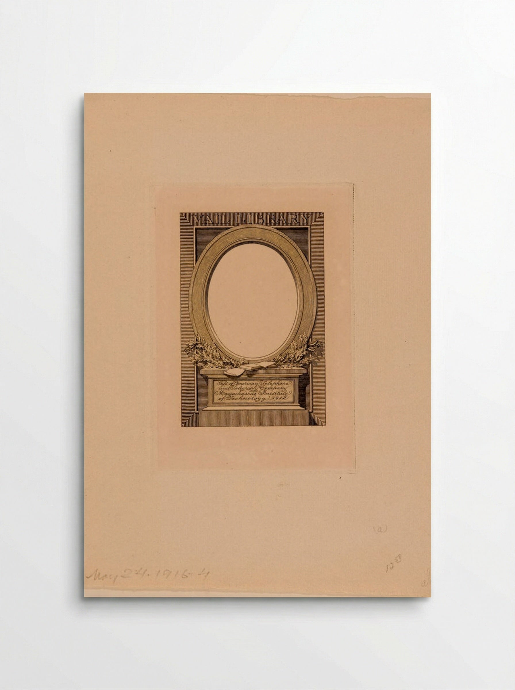 Bookplate of Vail Library - Sidney L. Smith - Poster