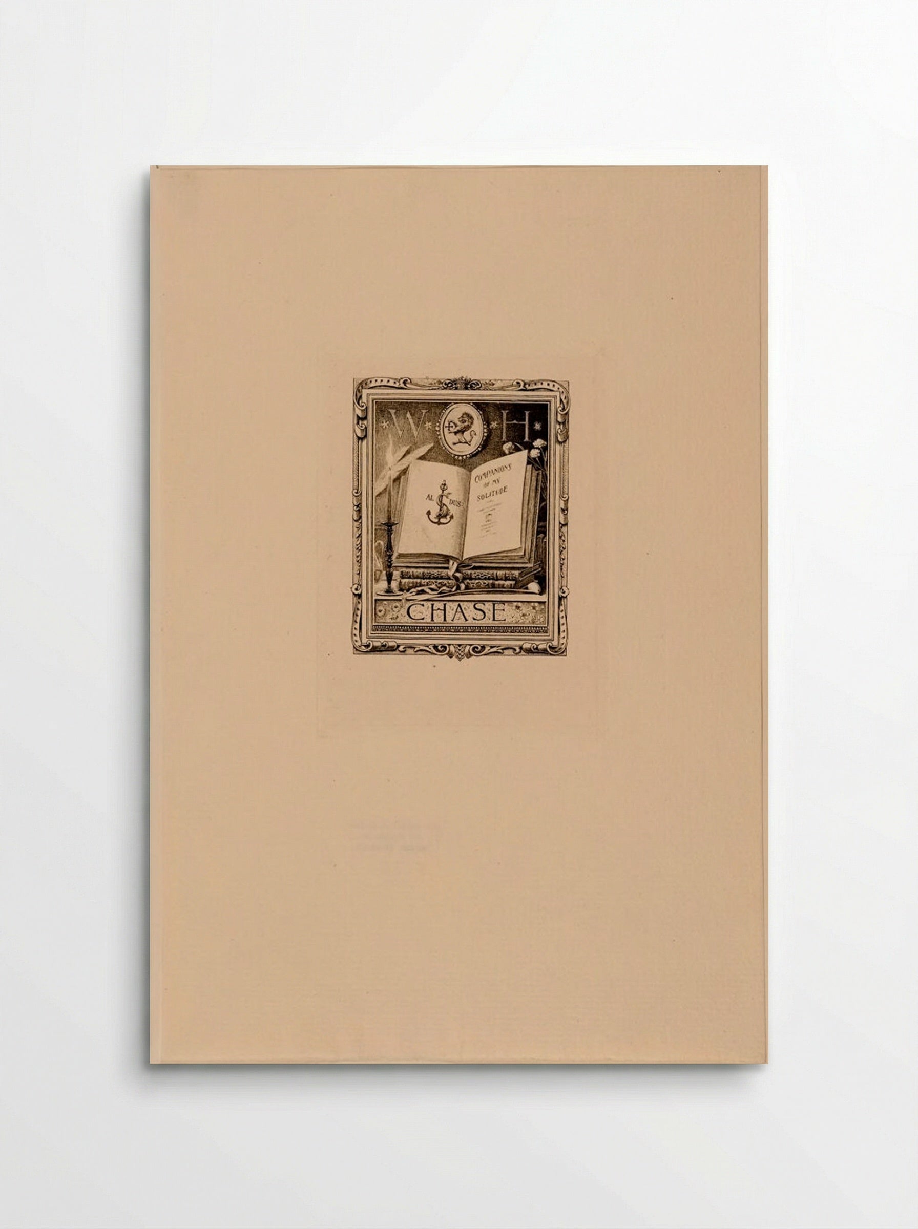 Bookplate of W. H. Chase - Sidney L. Smith - Poster