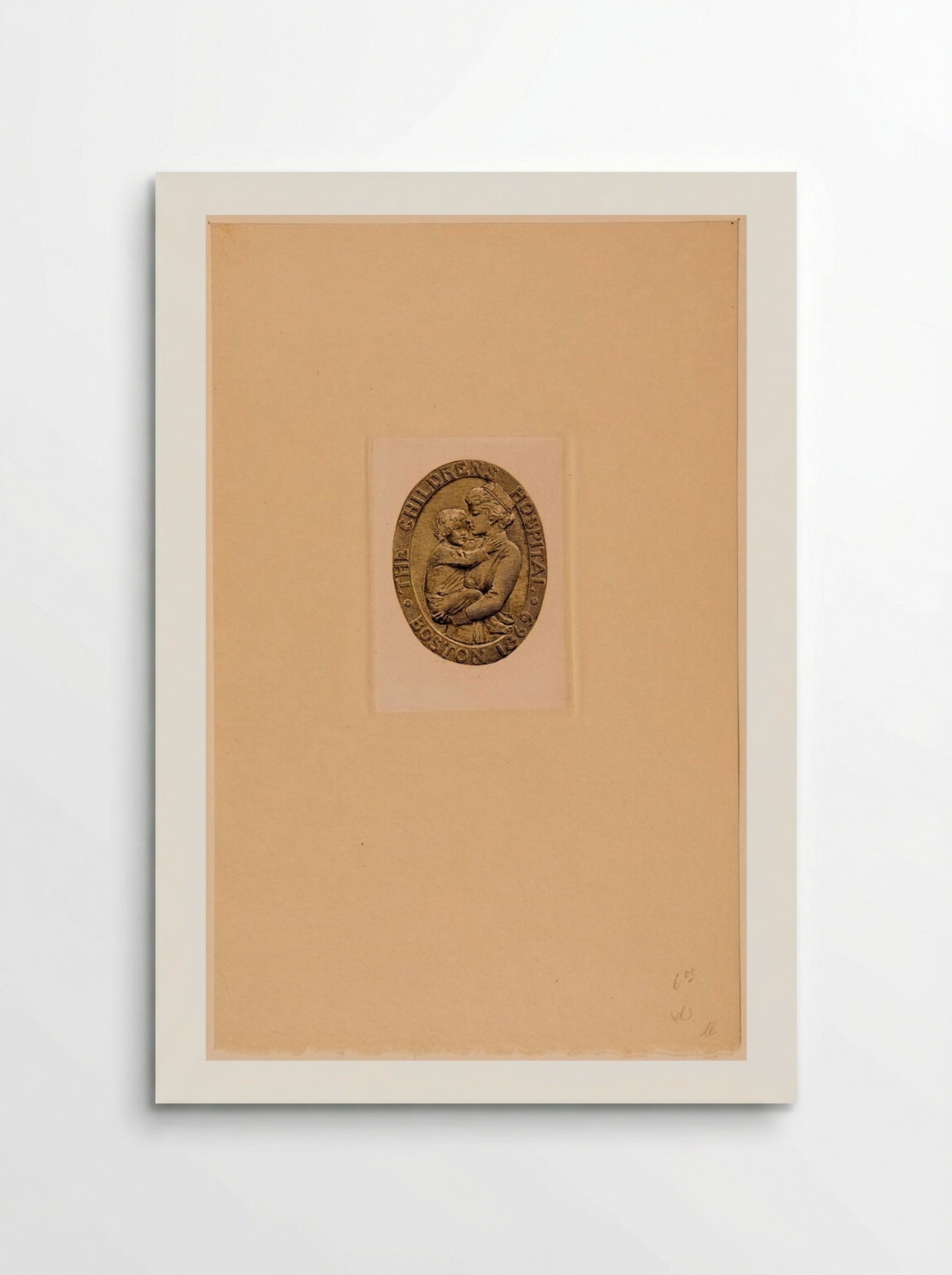 Bookplate of the Children's Hospital, Boston - Sidney L. Smith - Poster