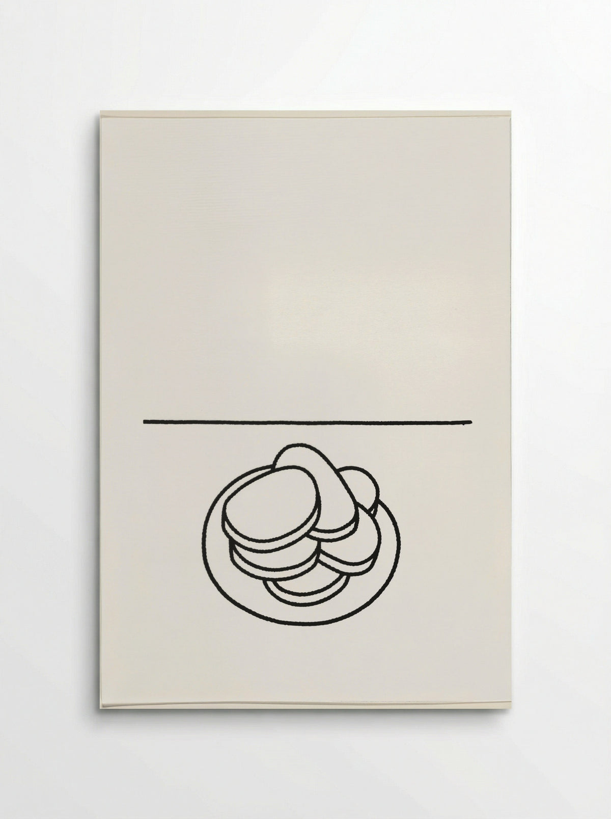 Bord met eten (Plate of Food) - Dick Bruna - Poster