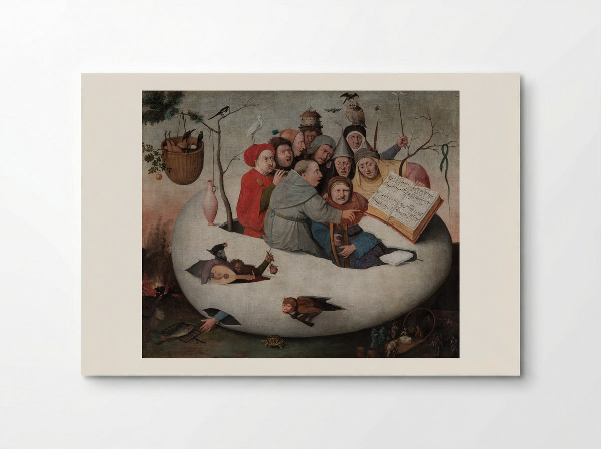 The Concert in the Egg - Hieronymus Bosch - Poster [HQ 7b4ba987f3ab]