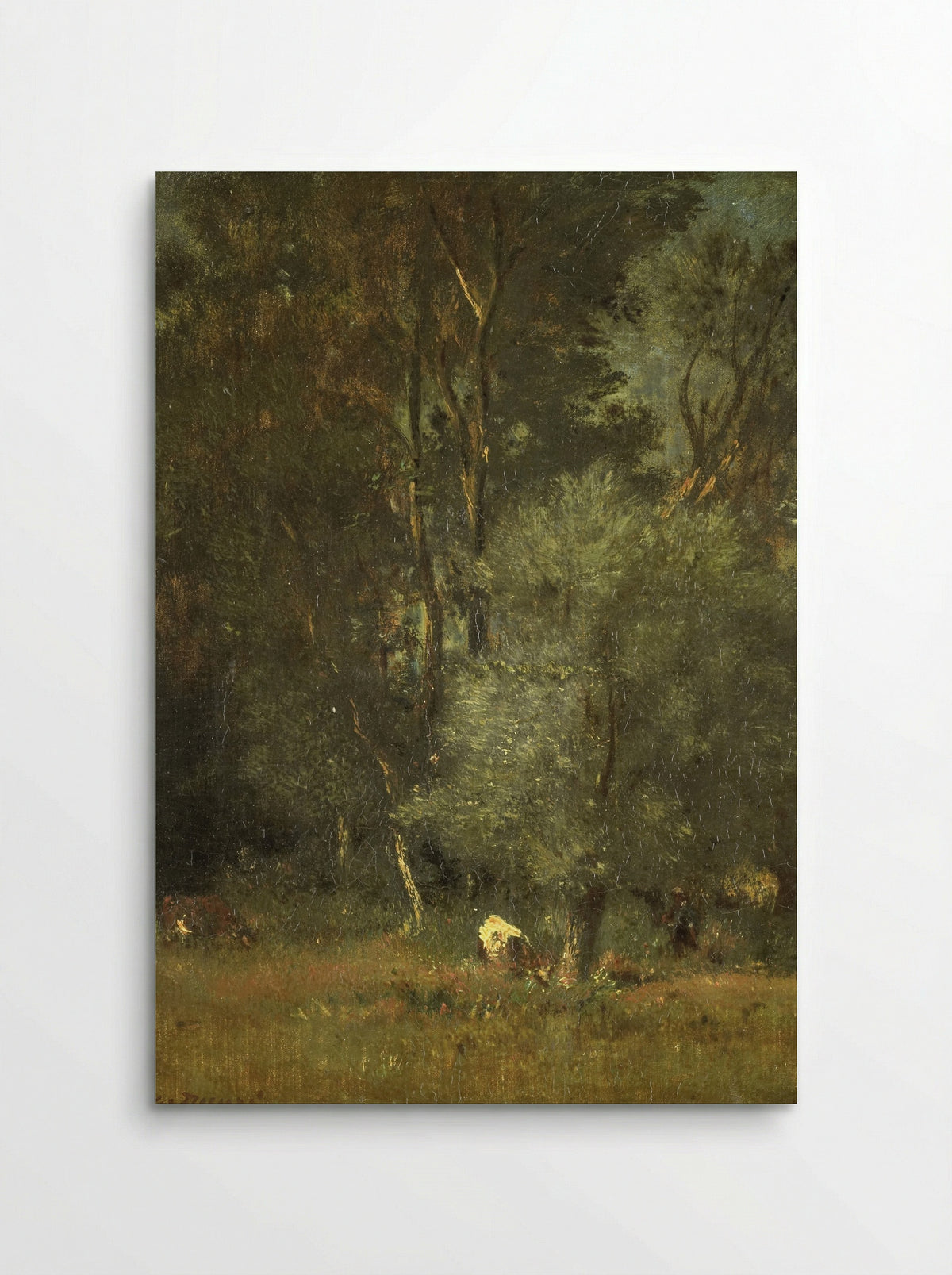 Bosgezicht (Forest Scene) - Jules Dupré - Poster