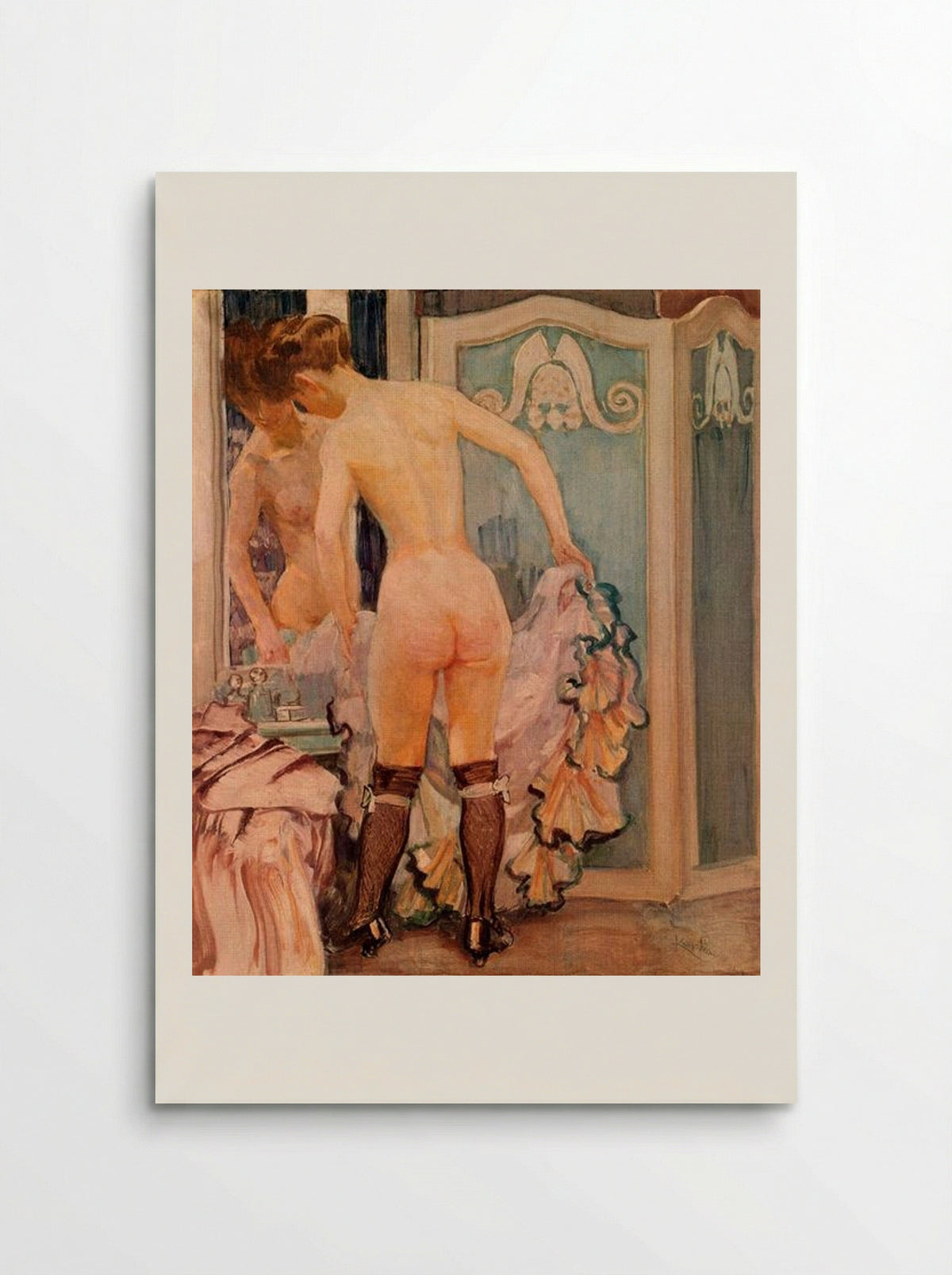 Boudoir Scene - Frantisek Kupka - Poster
