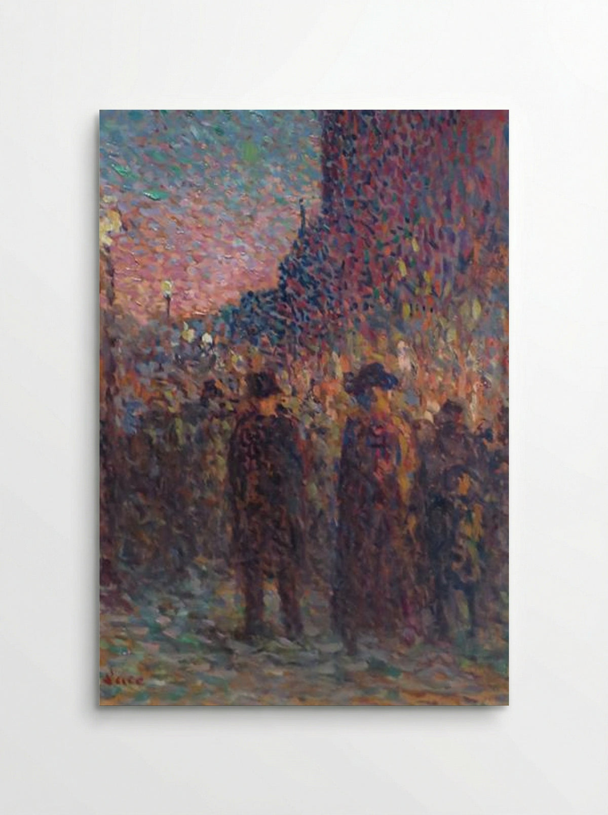 Boulevard at Night - Maximilien Luce - Poster