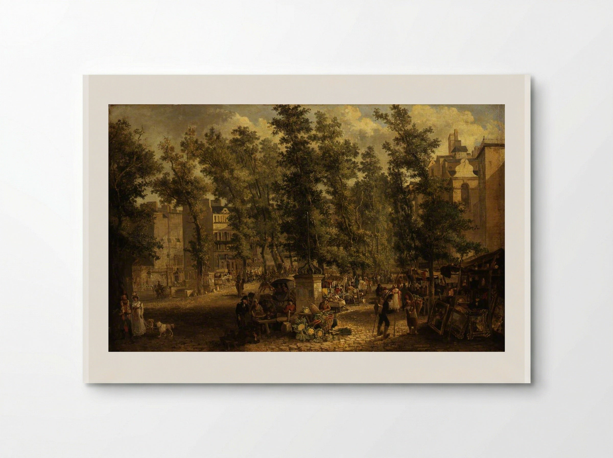 Boulevard des Italiens, Paris - John Crome - Poster